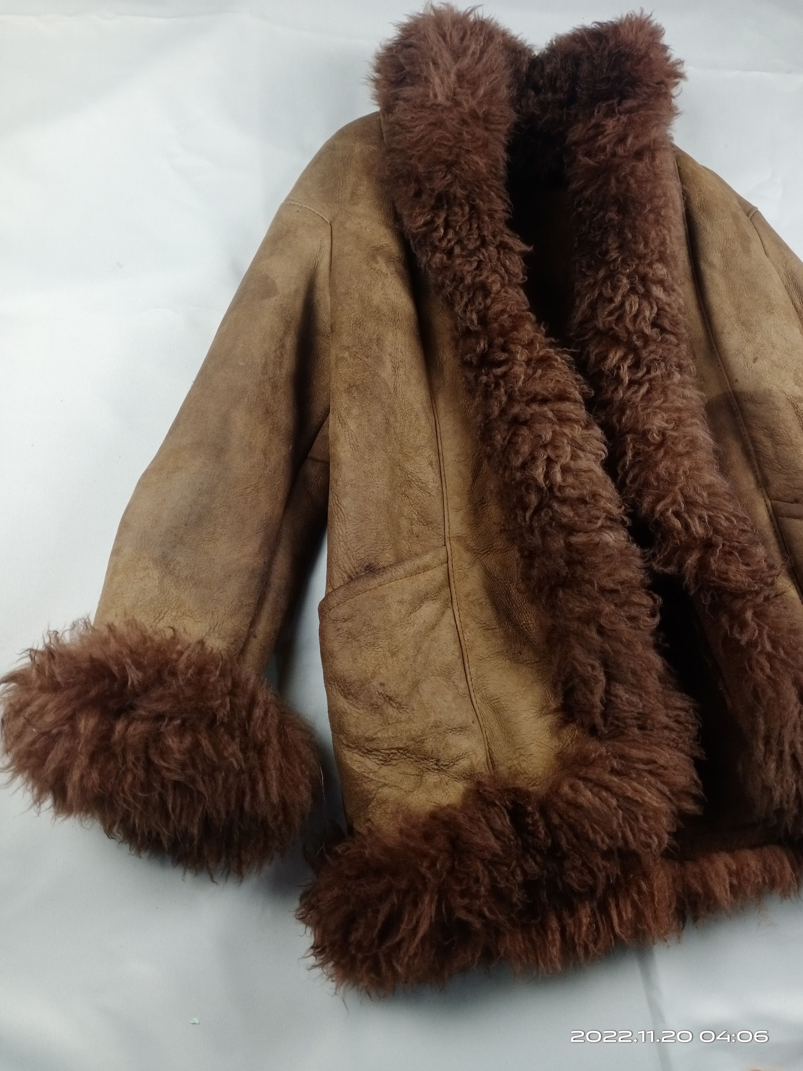 Japanese Brand 💥RARE💥Vintage Unbrand Faux&Fur Leather Coat Jacket Size US M / EU 48-50 / 2 - 2 Thumbnail