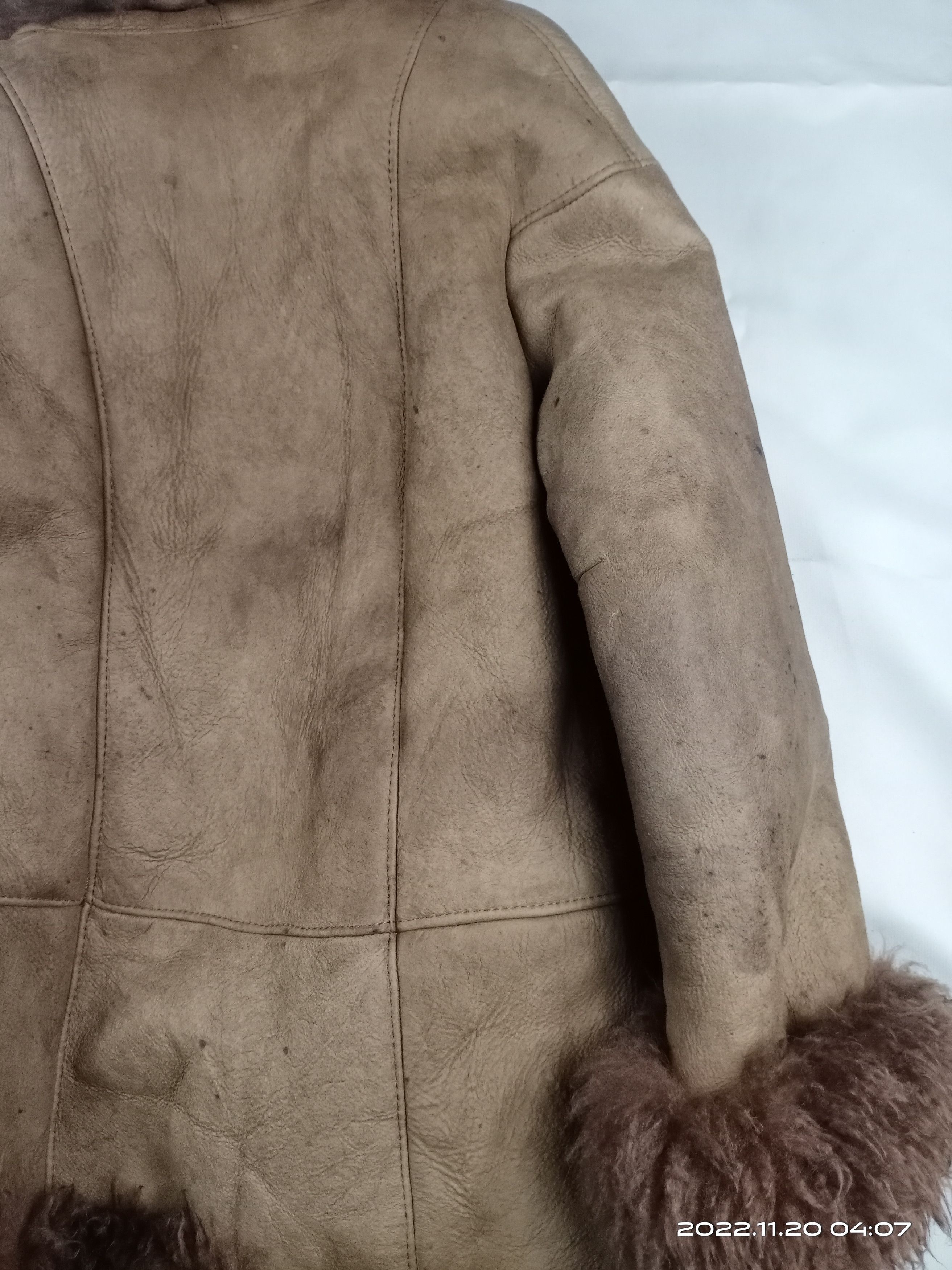 Japanese Brand 💥RARE💥Vintage Unbrand Faux&Fur Leather Coat Jacket Size US M / EU 48-50 / 2 - 8 Thumbnail