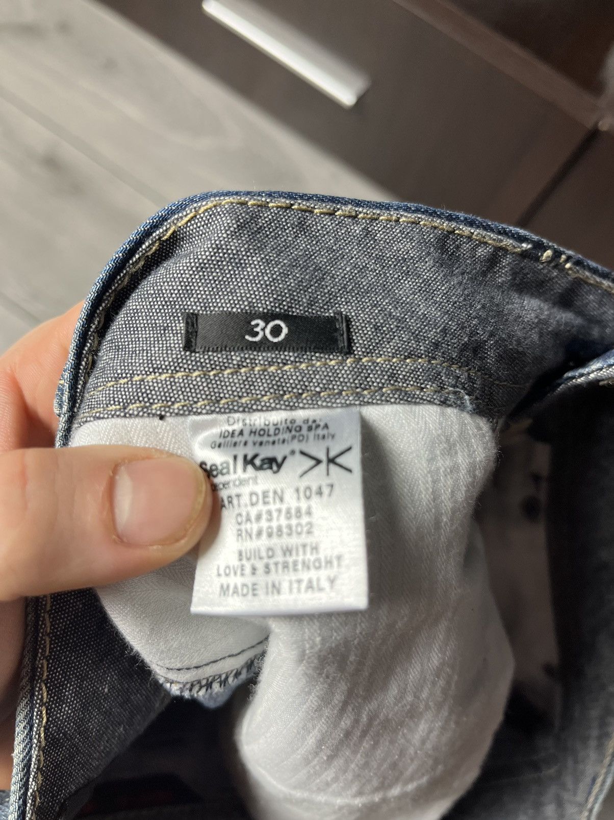 Italia Independent Seal Kay denim jeans italy designer Japanese size 30 Size US 30 / EU 46 - 4 Thumbnail