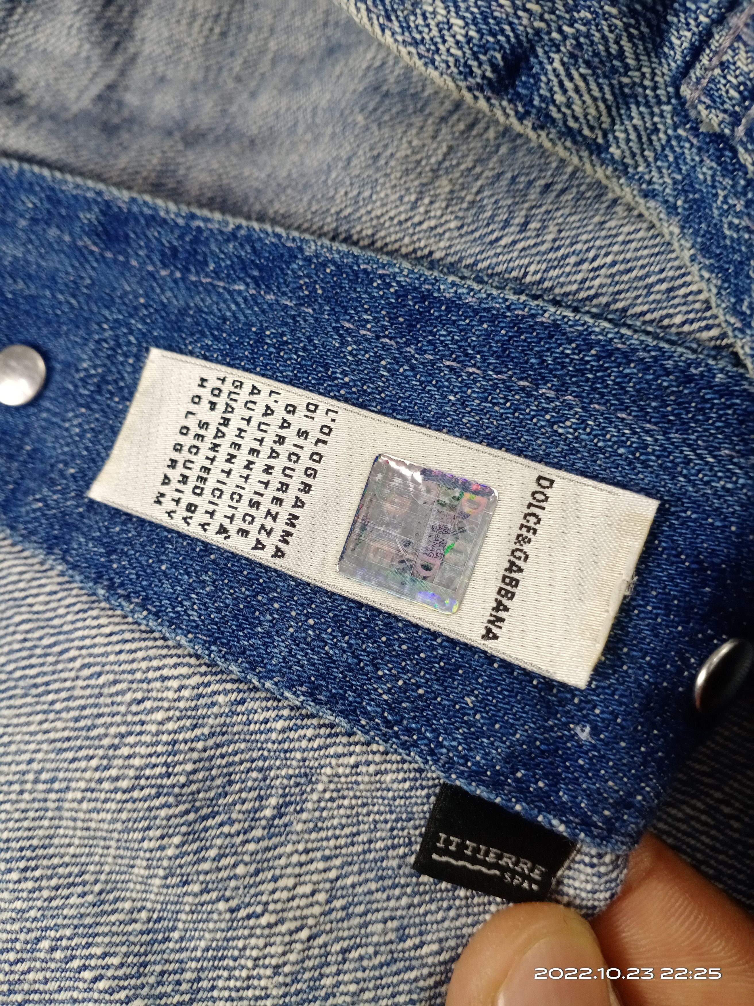 Dolce & Gabbana Dolce&Gabbana Denim Patchwork Jacket Art RARE Size US M / EU 48-50 / 2 - 8 Thumbnail