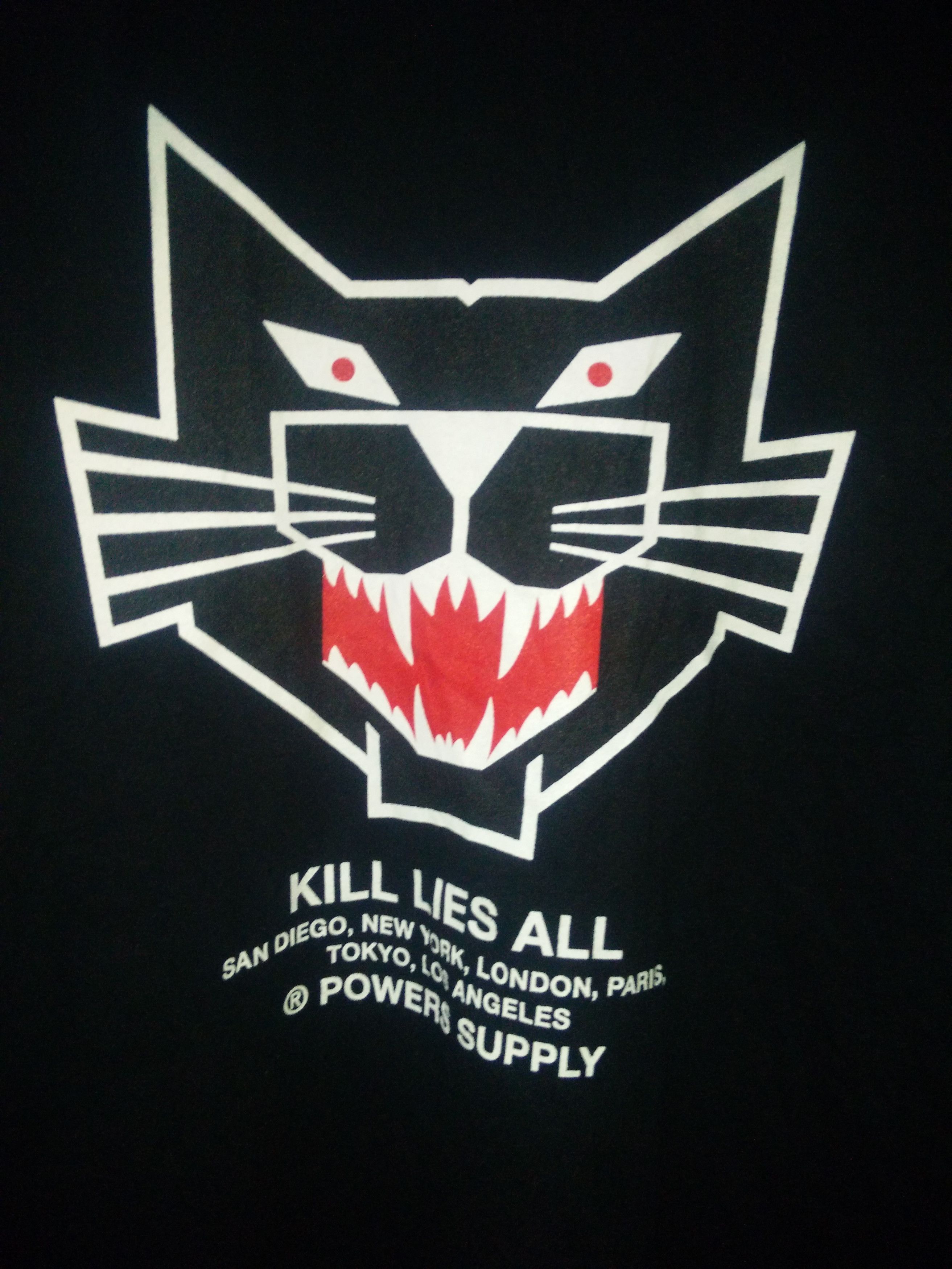 Powers Supply Powers Supply Kill Lies All Streetwear T shirt Size US M / EU 48-50 / 2 - 3 Thumbnail