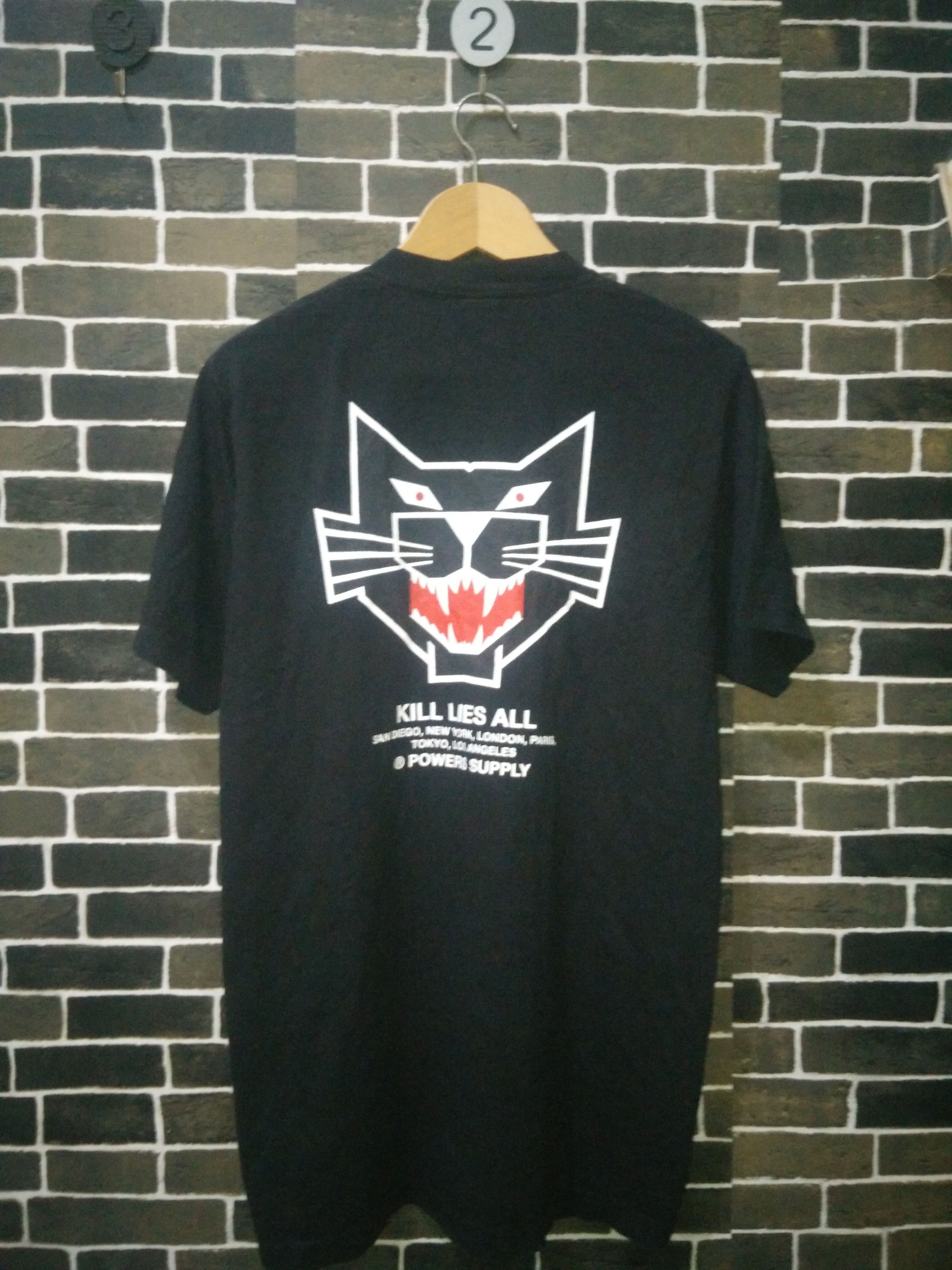 Powers Supply Powers Supply Kill Lies All Streetwear T shirt Size US M / EU 48-50 / 2 - 1 Thumbnail