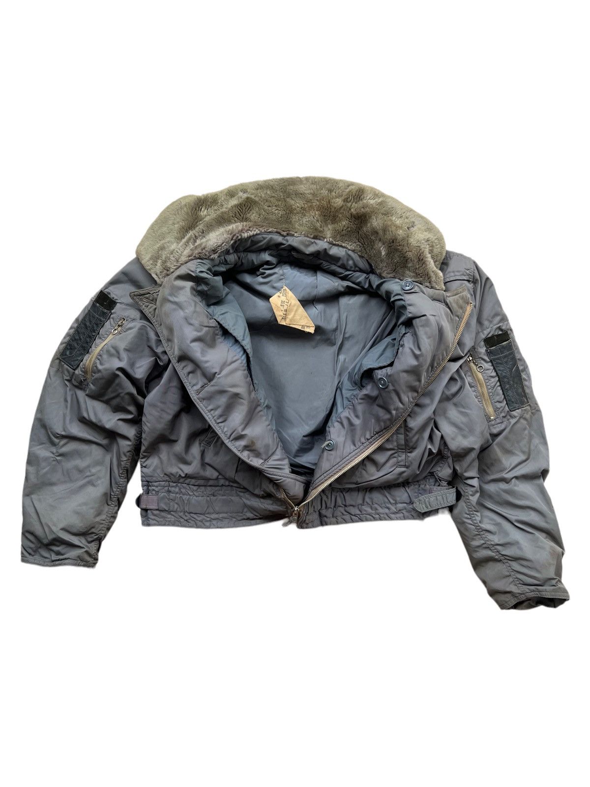 Other VERY RARE VINTAGE JACKET FLIGHT BOMBER RCAF CANADA AIR FORCE Size US L / EU 52-54 / 3 - 3 Thumbnail