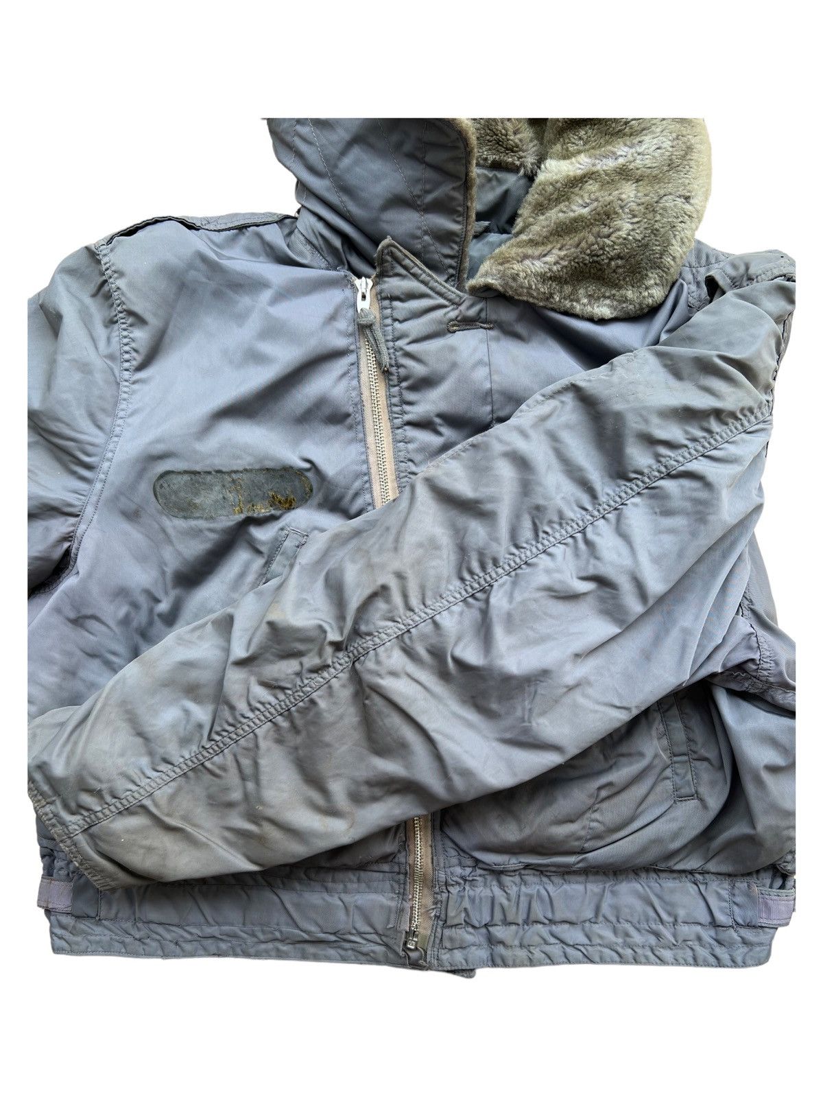 Other VERY RARE VINTAGE JACKET FLIGHT BOMBER RCAF CANADA AIR FORCE Size US L / EU 52-54 / 3 - 7 Thumbnail