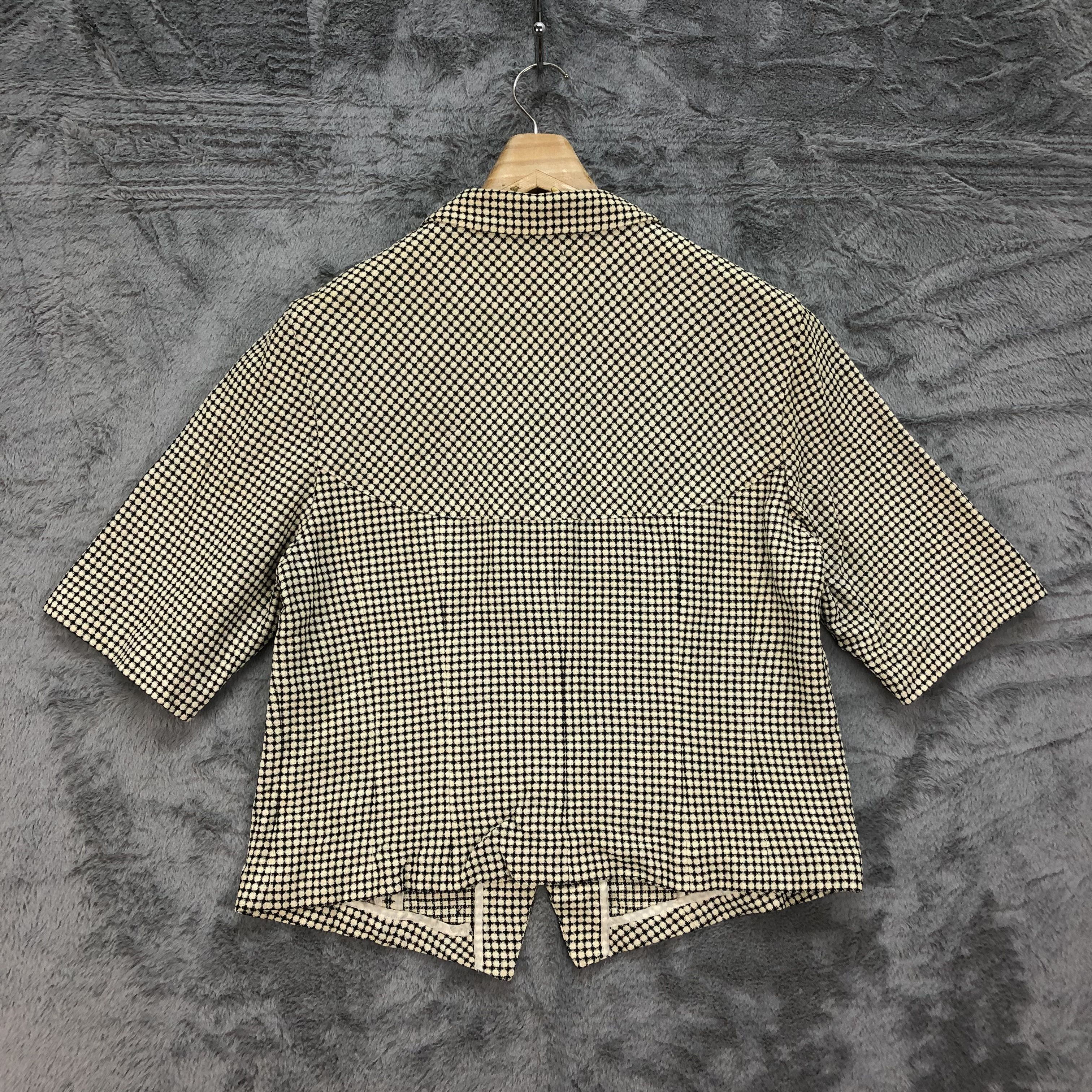 Hardy Amies Hardy Amies Boutique London Cropped Shirt #4559-158 Size S / US 4 / IT 40 - 9 Thumbnail