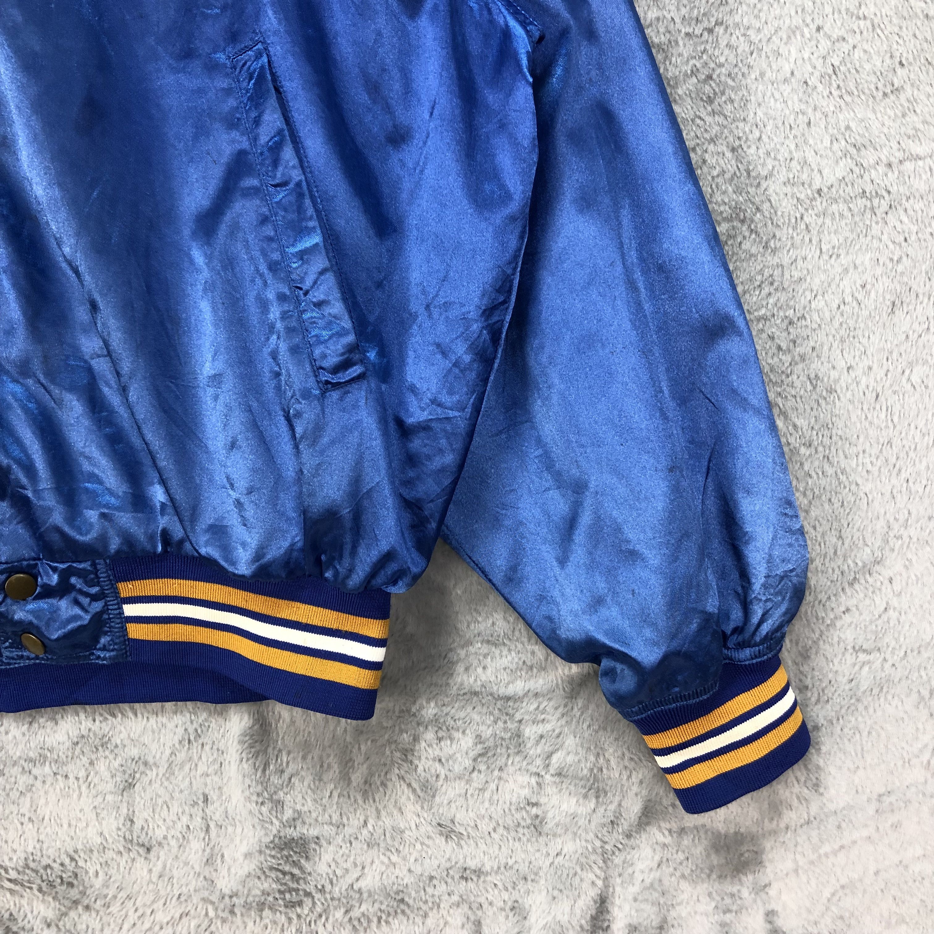 Japanese Brand OAKSLEAF GOT IT back big logo Satin Coach Jacket #4874-37 Size US L / EU 52-54 / 3 - 11 Thumbnail