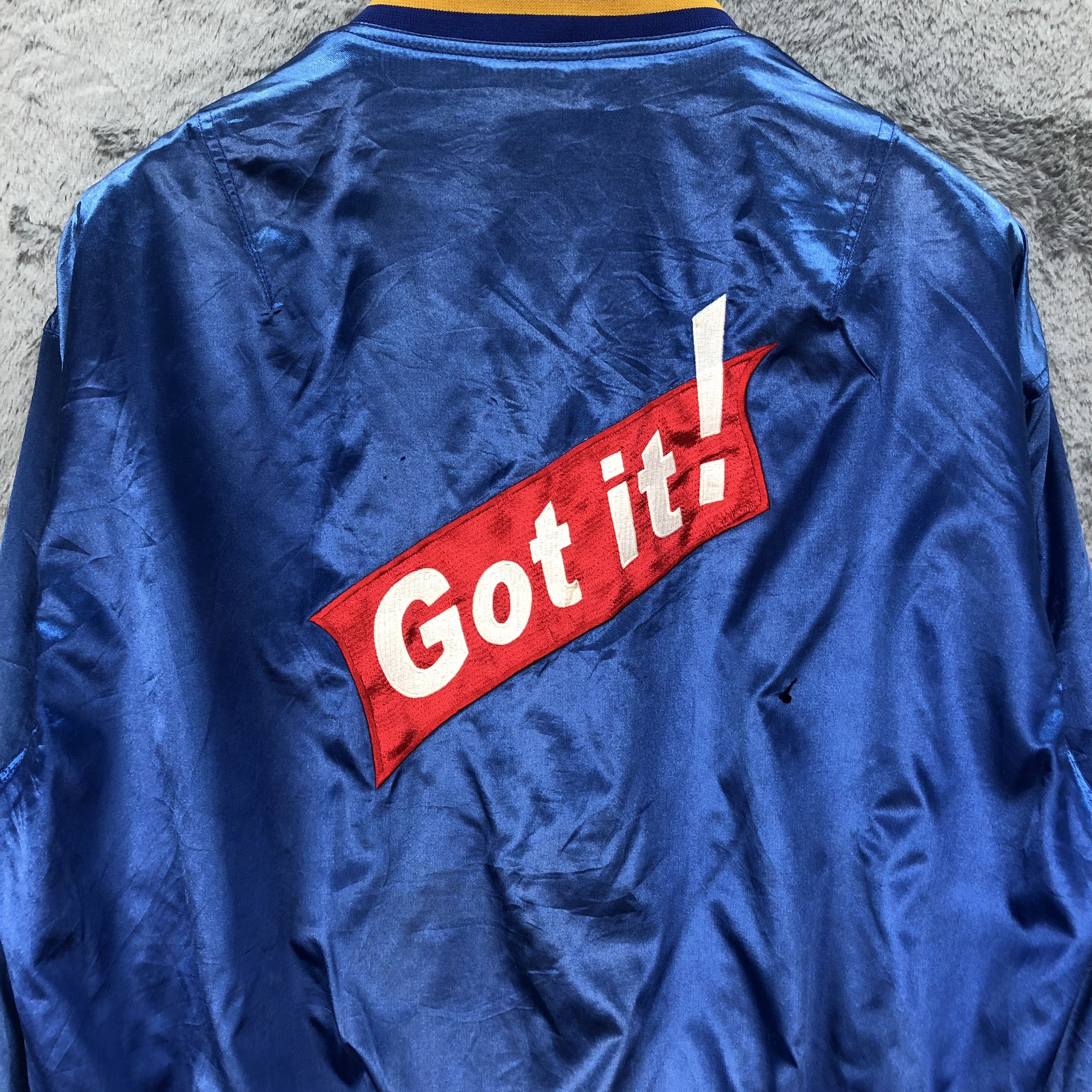Japanese Brand OAKSLEAF GOT IT back big logo Satin Coach Jacket #4874-37 Size US L / EU 52-54 / 3 - 2 Thumbnail