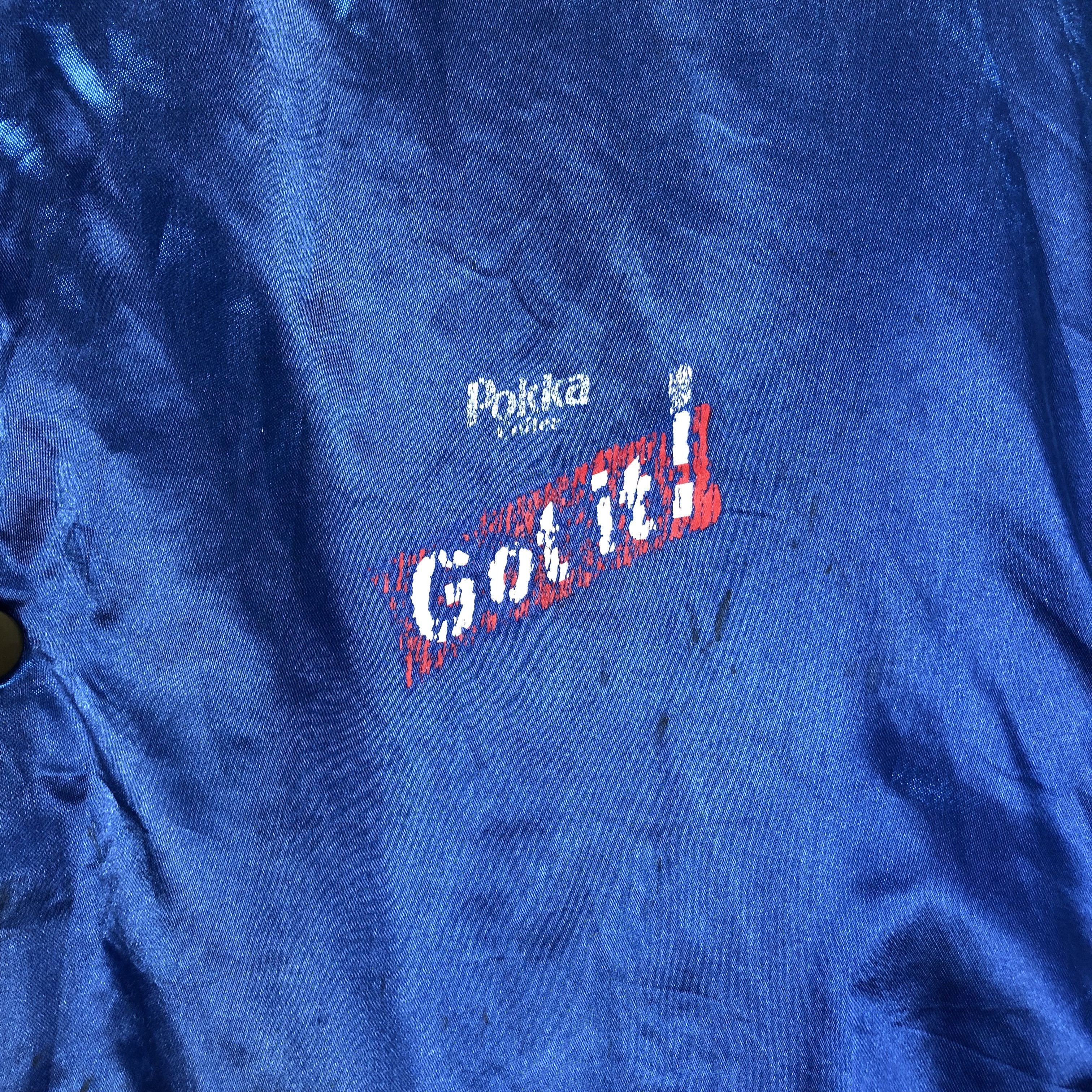 Japanese Brand OAKSLEAF GOT IT back big logo Satin Coach Jacket #4874-37 Size US L / EU 52-54 / 3 - 6 Thumbnail