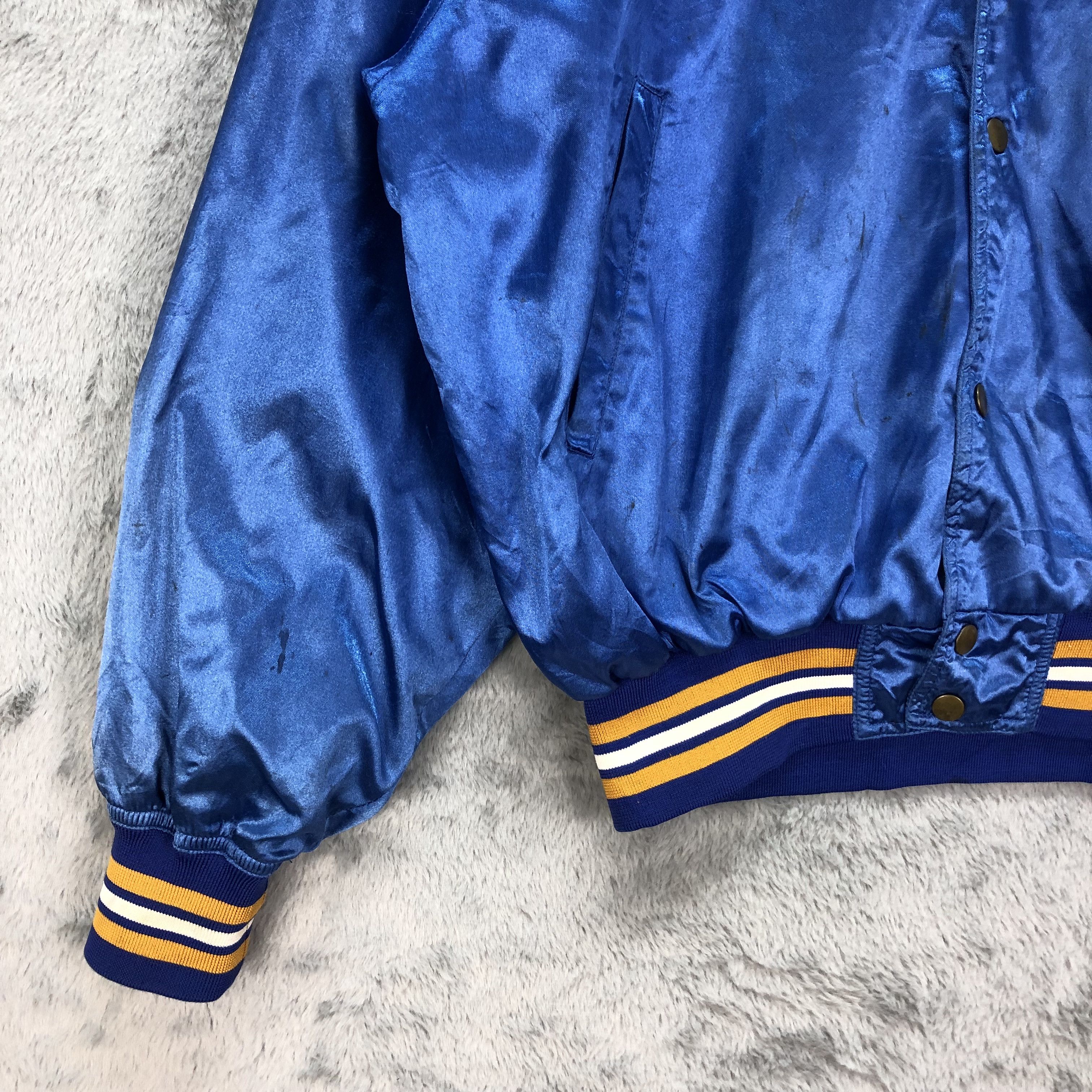 Japanese Brand OAKSLEAF GOT IT back big logo Satin Coach Jacket #4874-37 Size US L / EU 52-54 / 3 - 9 Thumbnail
