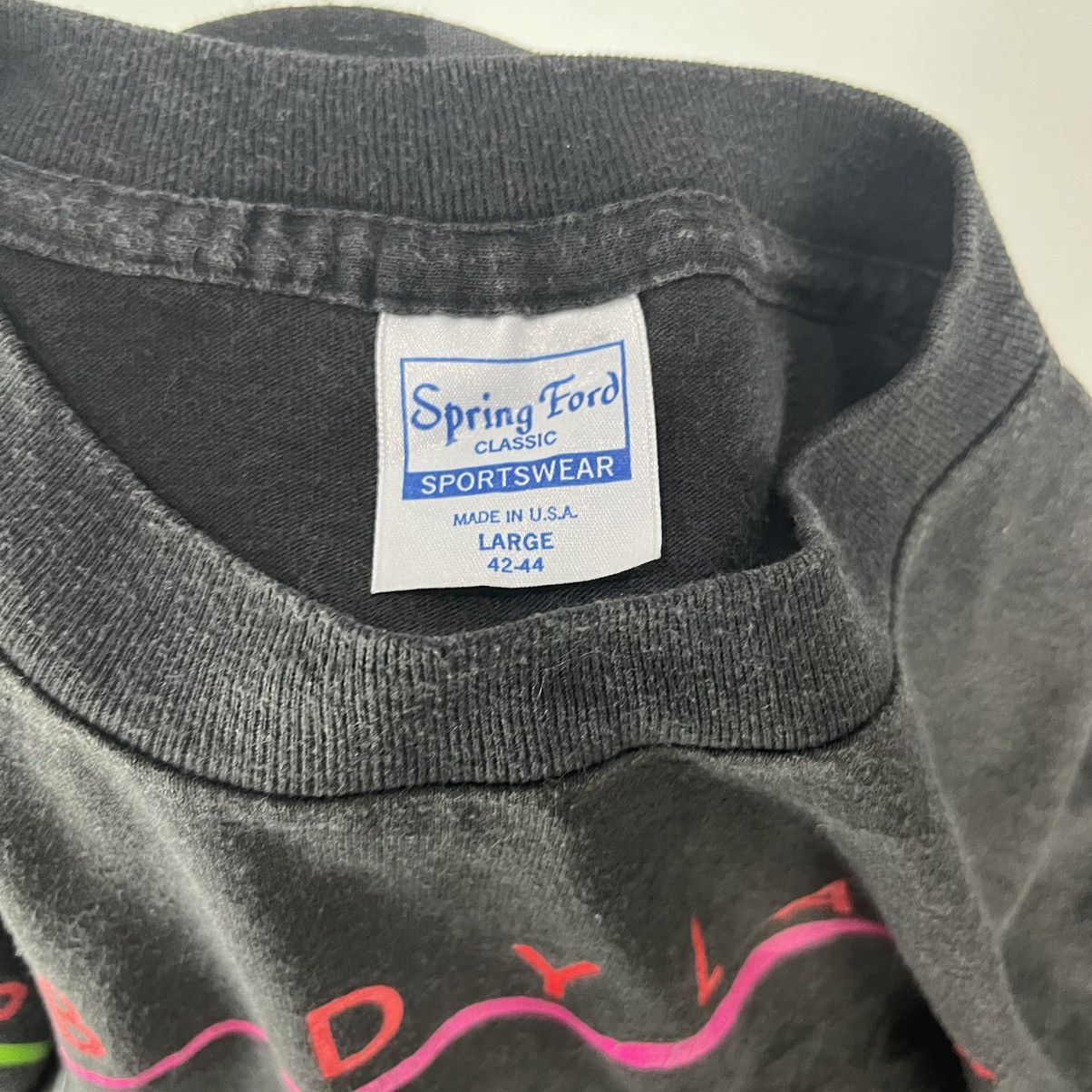 Band Tees × Vintage Vintage 80s Bob Dylan Tee Size US M / EU 48-50 / 2 - 9 Thumbnail