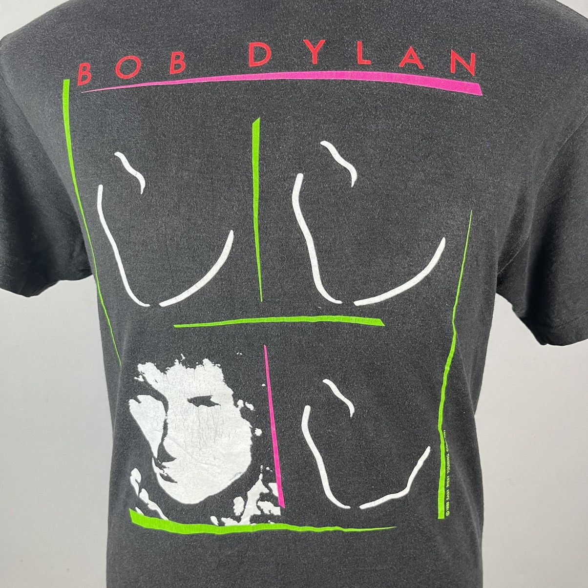 Band Tees × Vintage Vintage 80s Bob Dylan Tee Size US M / EU 48-50 / 2 - 2 Thumbnail