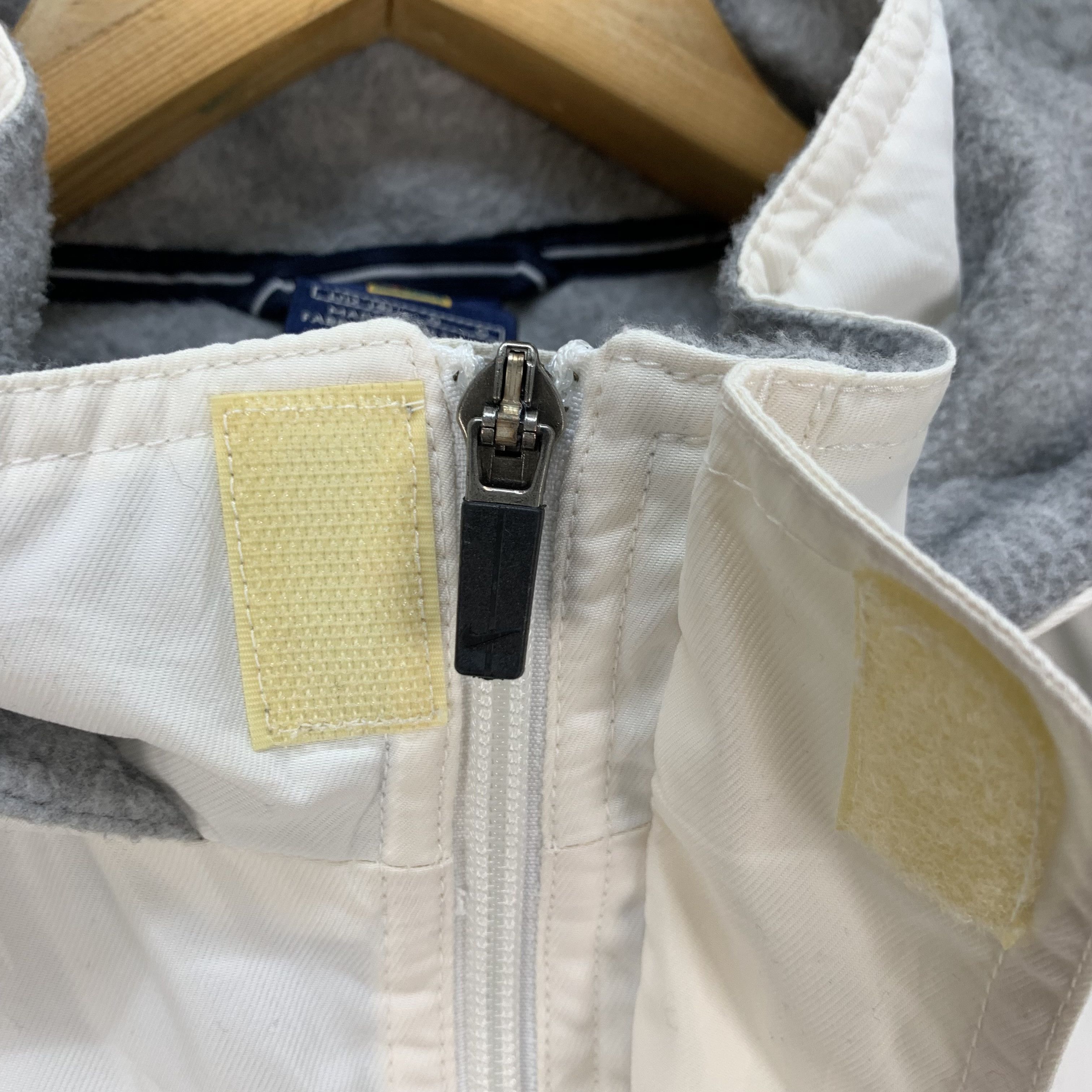 Nike Vintage Nike Court Tennis White Parka #4407-152 Size L / US 10 / IT 46 - 10 Thumbnail