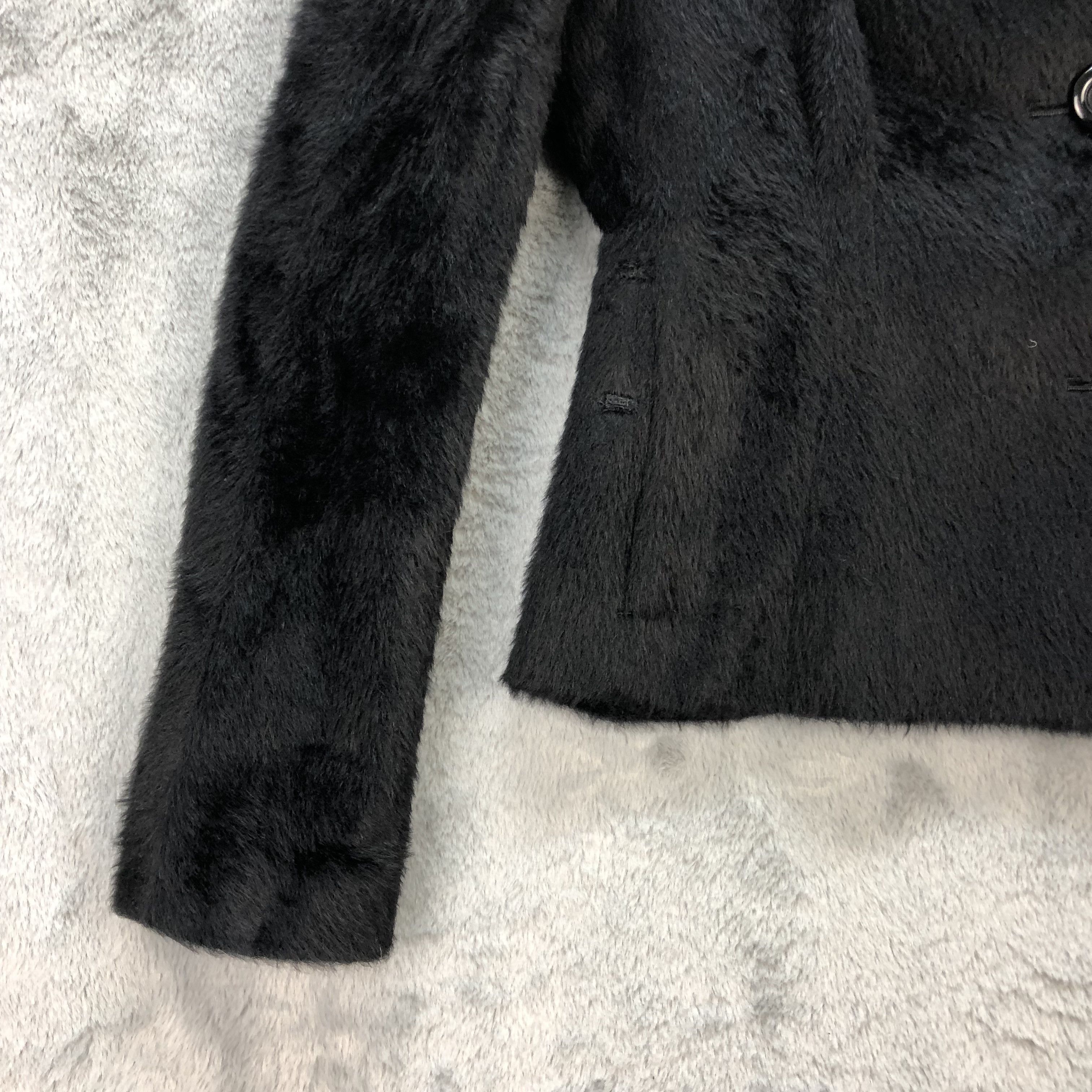Tomorrowland TOMORROWLAND COLLECTION FUR CROPPED JACKET #5930-214 Size S / US 4 / IT 40 - 4 Thumbnail