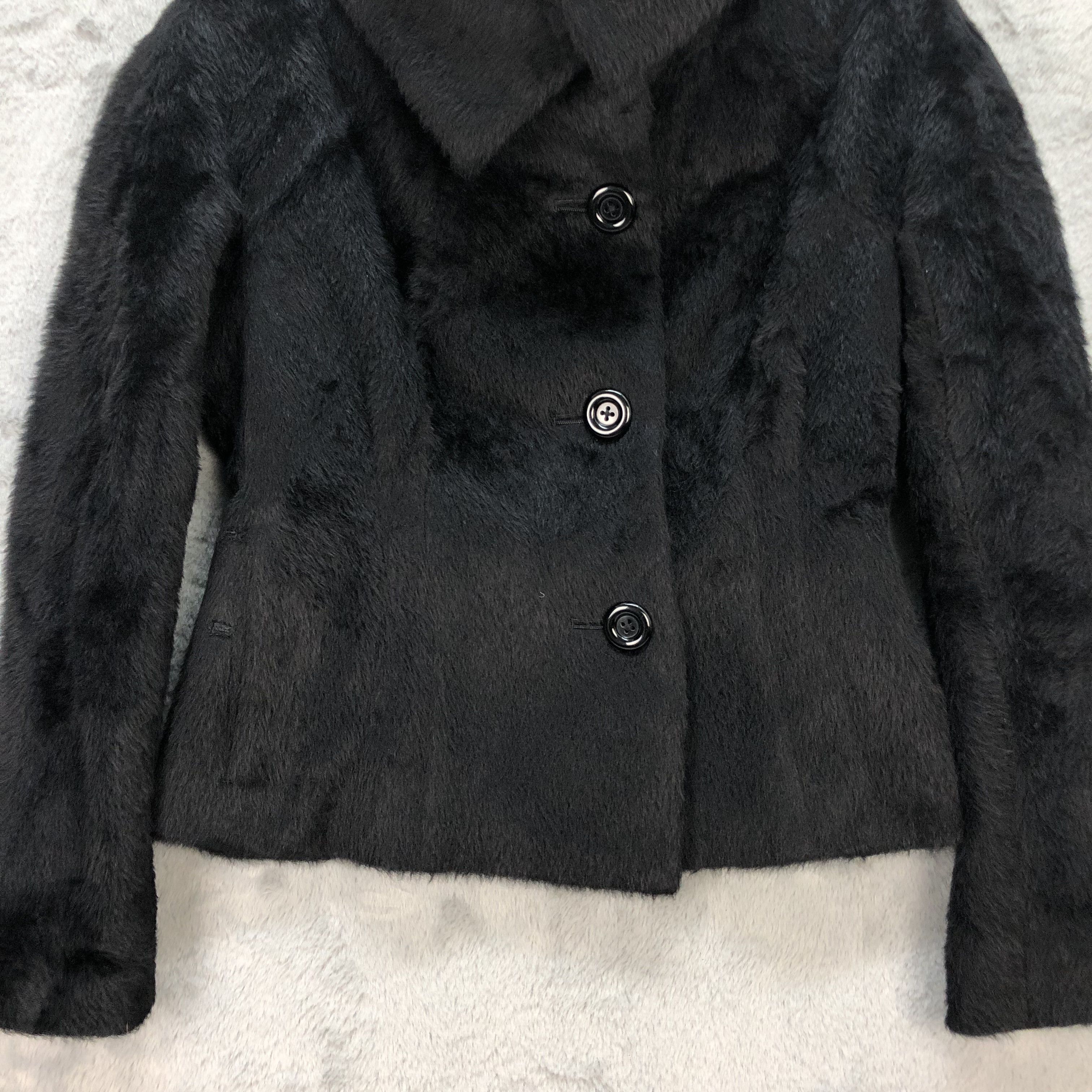 Tomorrowland TOMORROWLAND COLLECTION FUR CROPPED JACKET #5930-214 Size S / US 4 / IT 40 - 3 Thumbnail