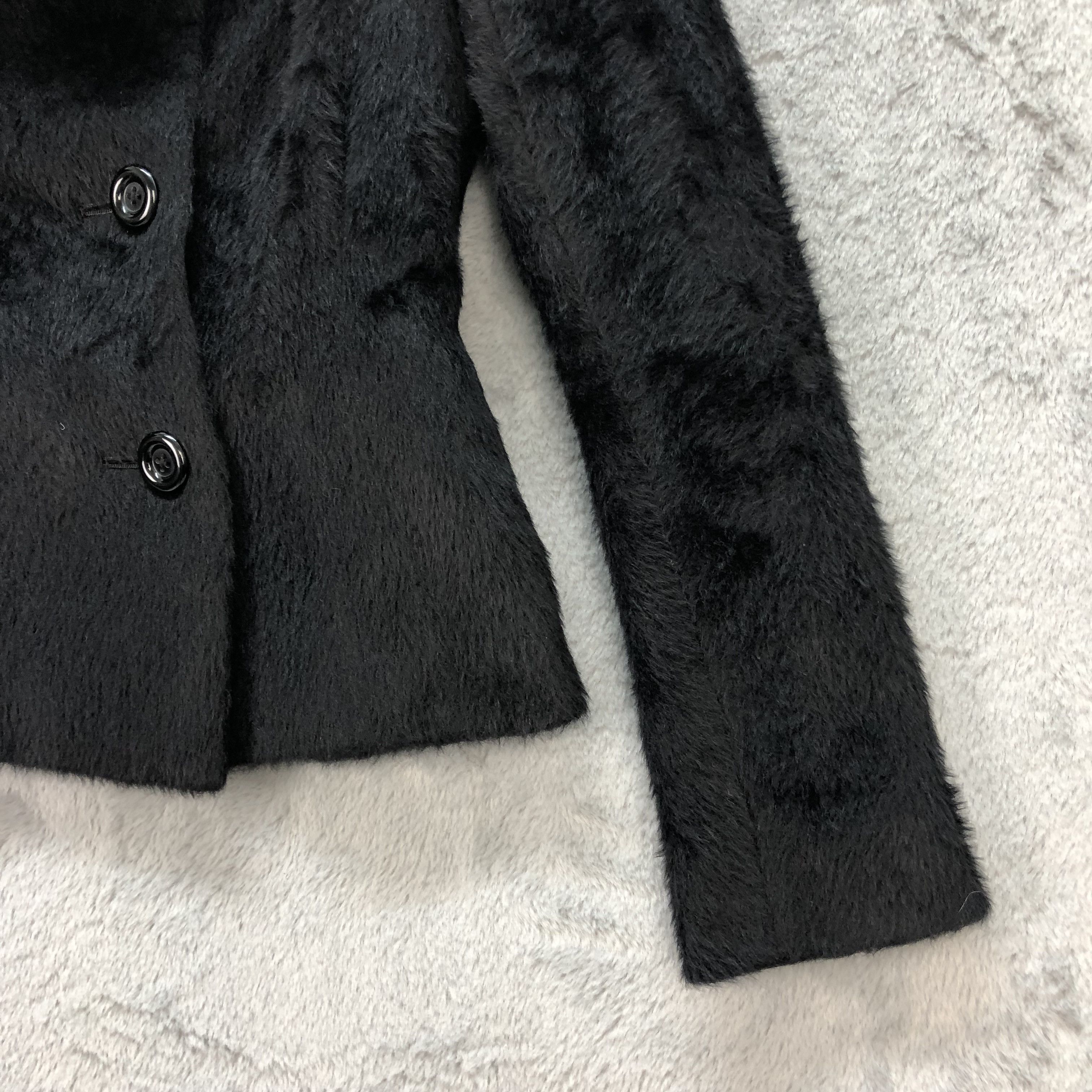 Tomorrowland TOMORROWLAND COLLECTION FUR CROPPED JACKET #5930-214 Size S / US 4 / IT 40 - 5 Thumbnail
