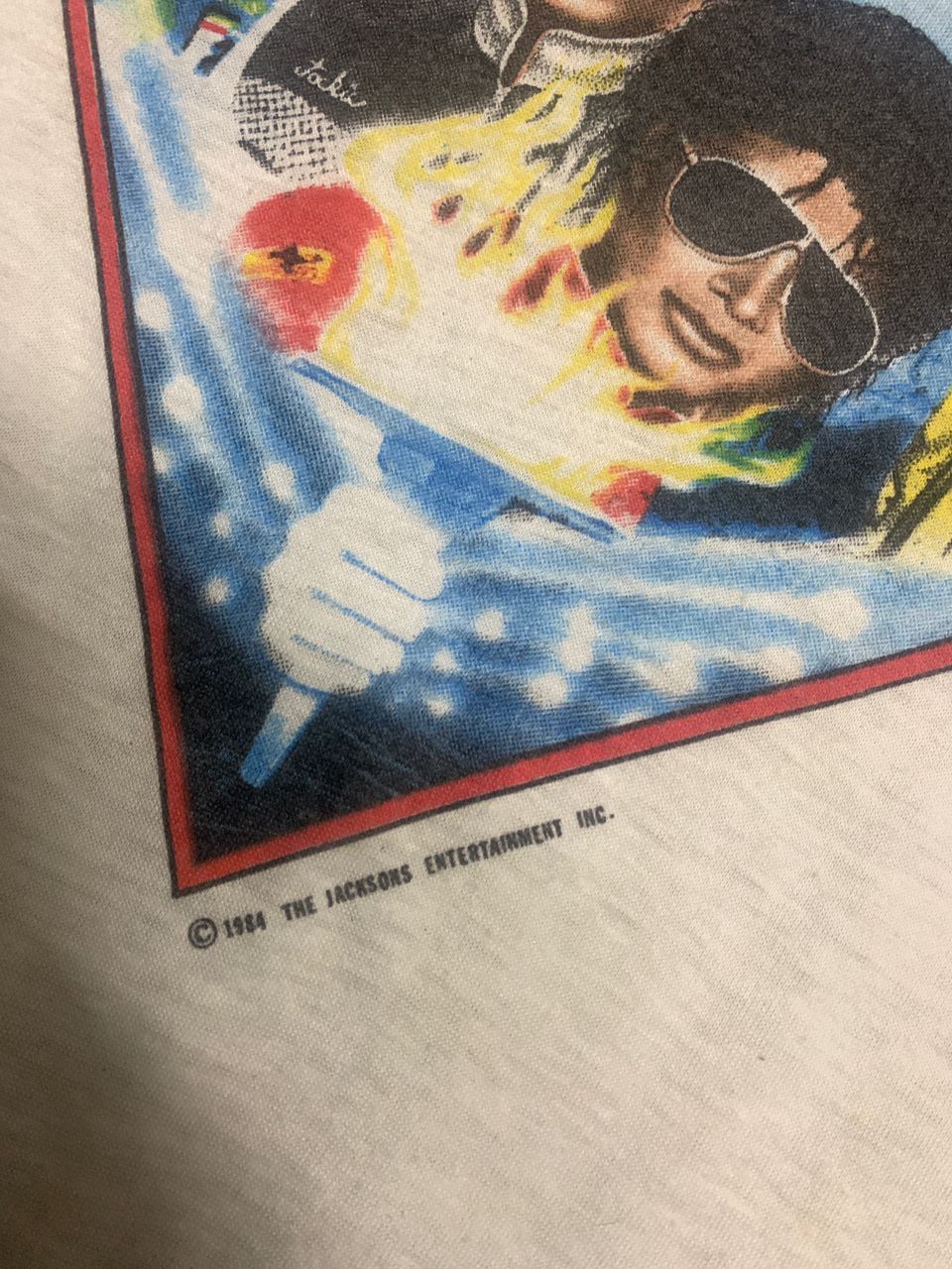 Band Tees × Michael Jackson × Vintage Vintage Jacksons 1984 Victory Tour Sleeveless Tees Size US S / EU 44-46 / 1 - 3 Thumbnail