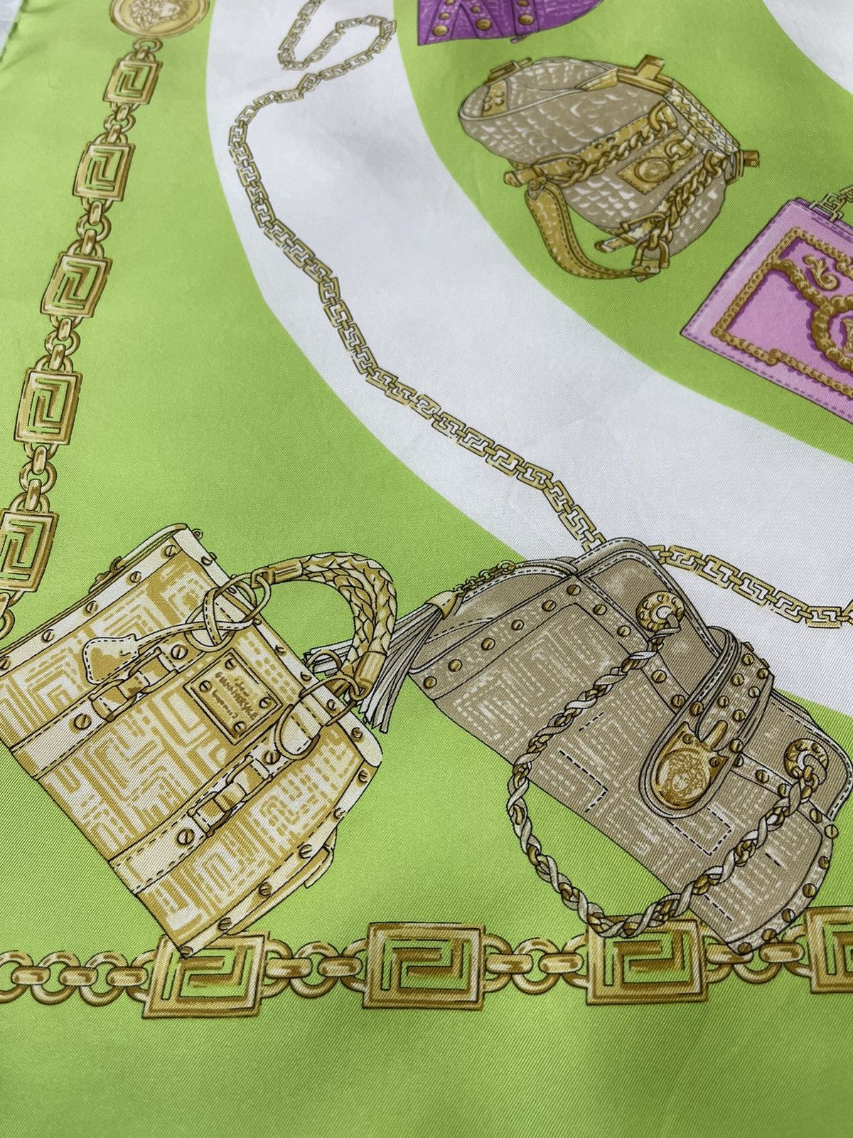 Versace Versace Luxury Silk Scarves Made in italy Size ONE SIZE - 17 Thumbnail