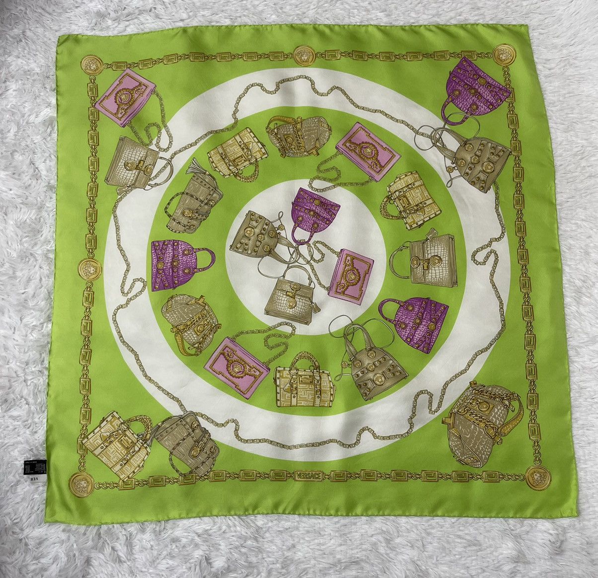 Versace Versace Luxury Silk Scarves Made in italy Size ONE SIZE - 6 Thumbnail