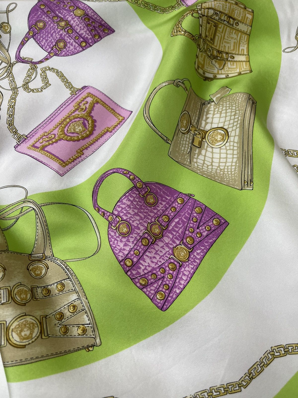 Versace Versace Luxury Silk Scarves Made in italy Size ONE SIZE - 19 Thumbnail