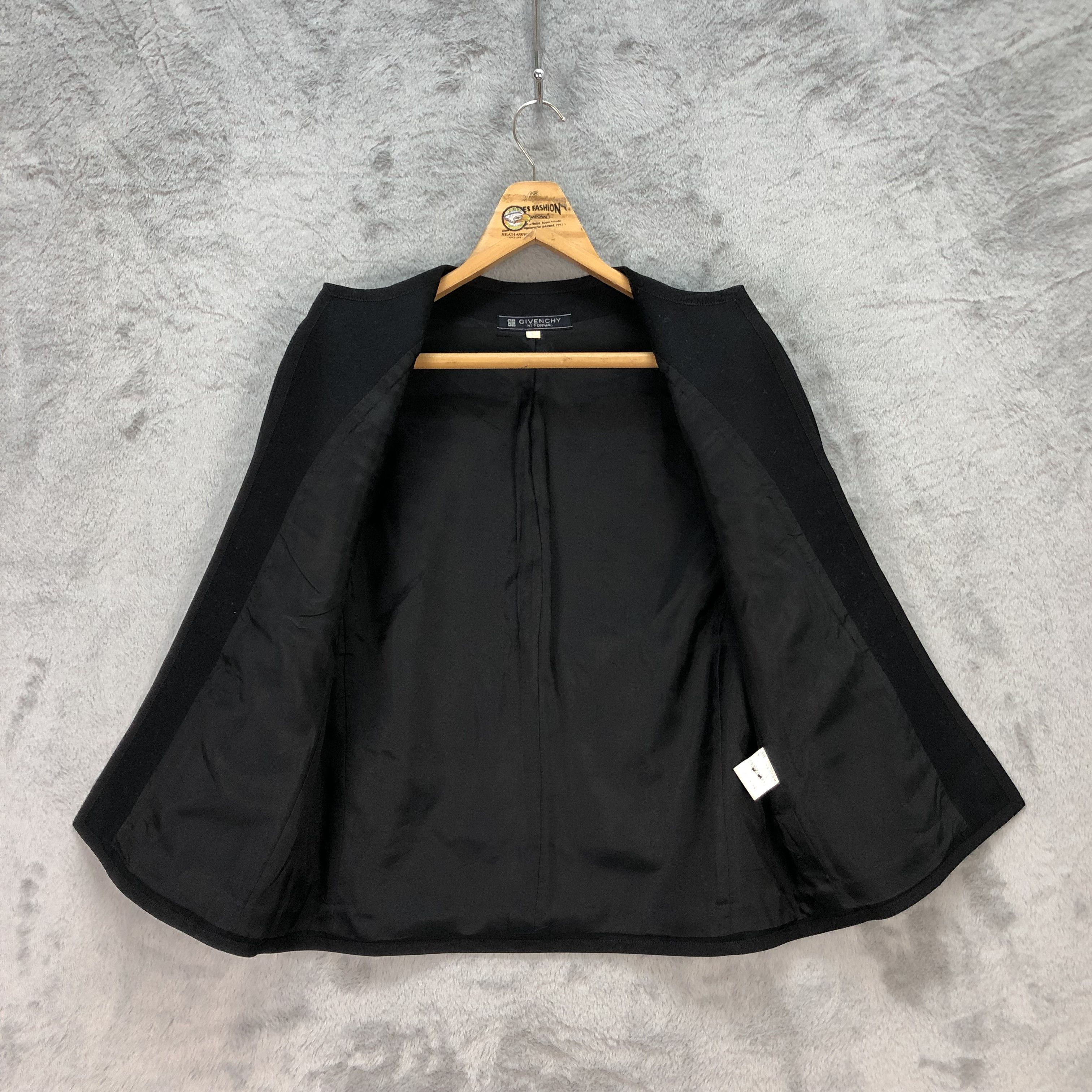 Givenchy Givenchy Hi-Formal Buttonless Jacket / Cardigan #1037-42 Size S / US 4 / IT 40 - 6 Thumbnail