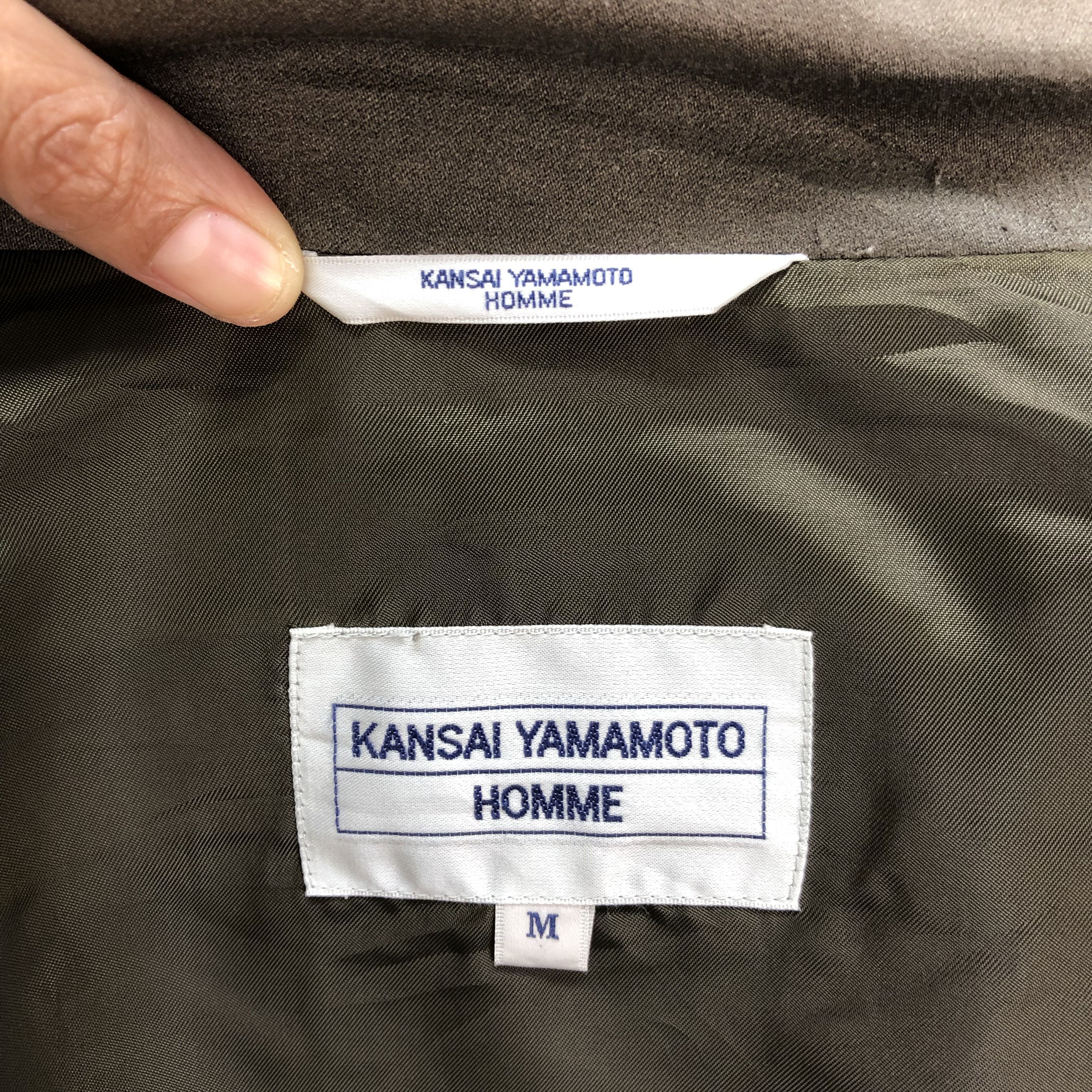 Kansai Yamamoto KANSAI YAMAMOTO HOMME CASUAL JACKET #6174-52 Size US M / EU 48-50 / 2 - 8 Thumbnail