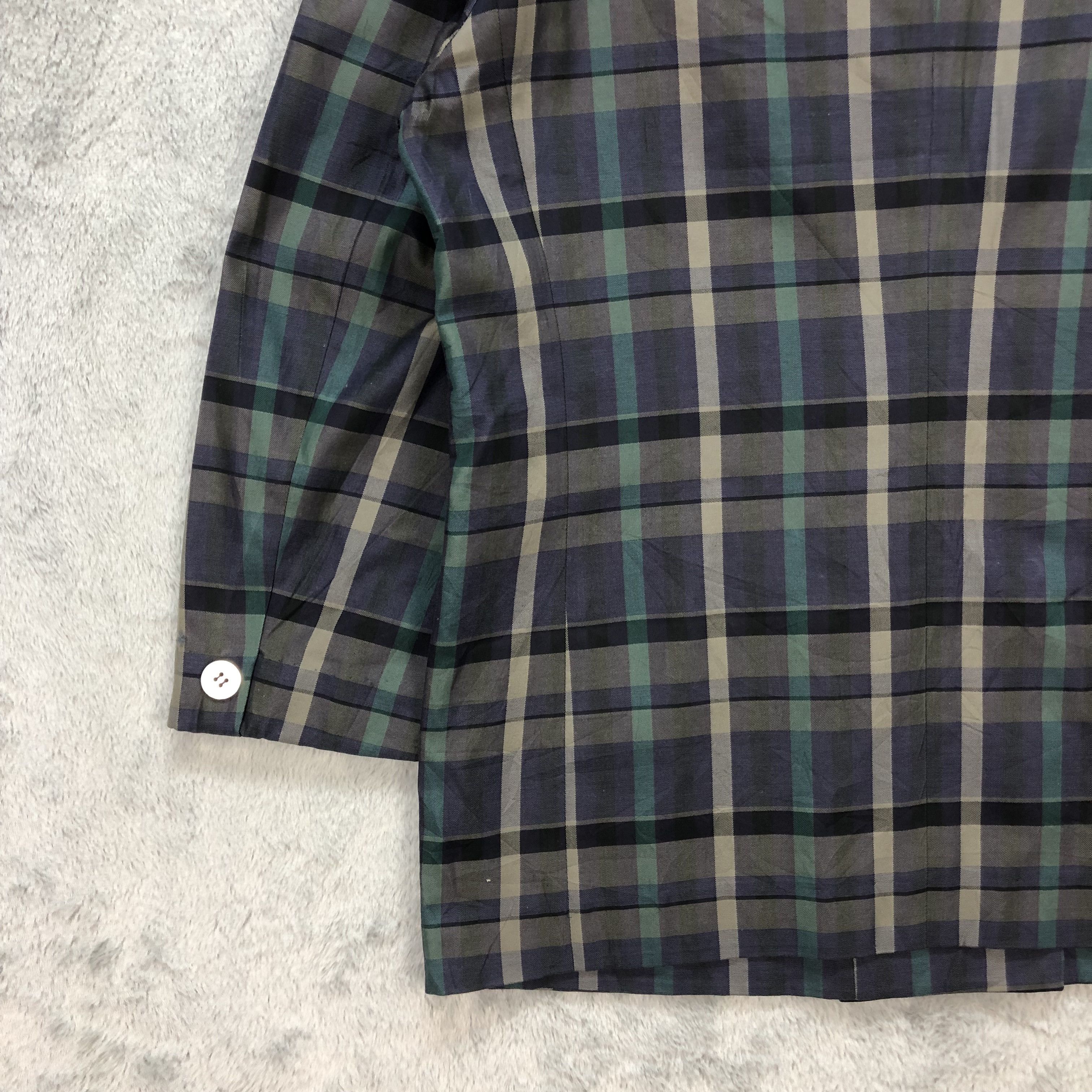 Burberry Vintage Burberrys' Nova Check Suit Jacket / Blazer #1042-42 Size M / US 6-8 / IT 42-44 - 12 Thumbnail
