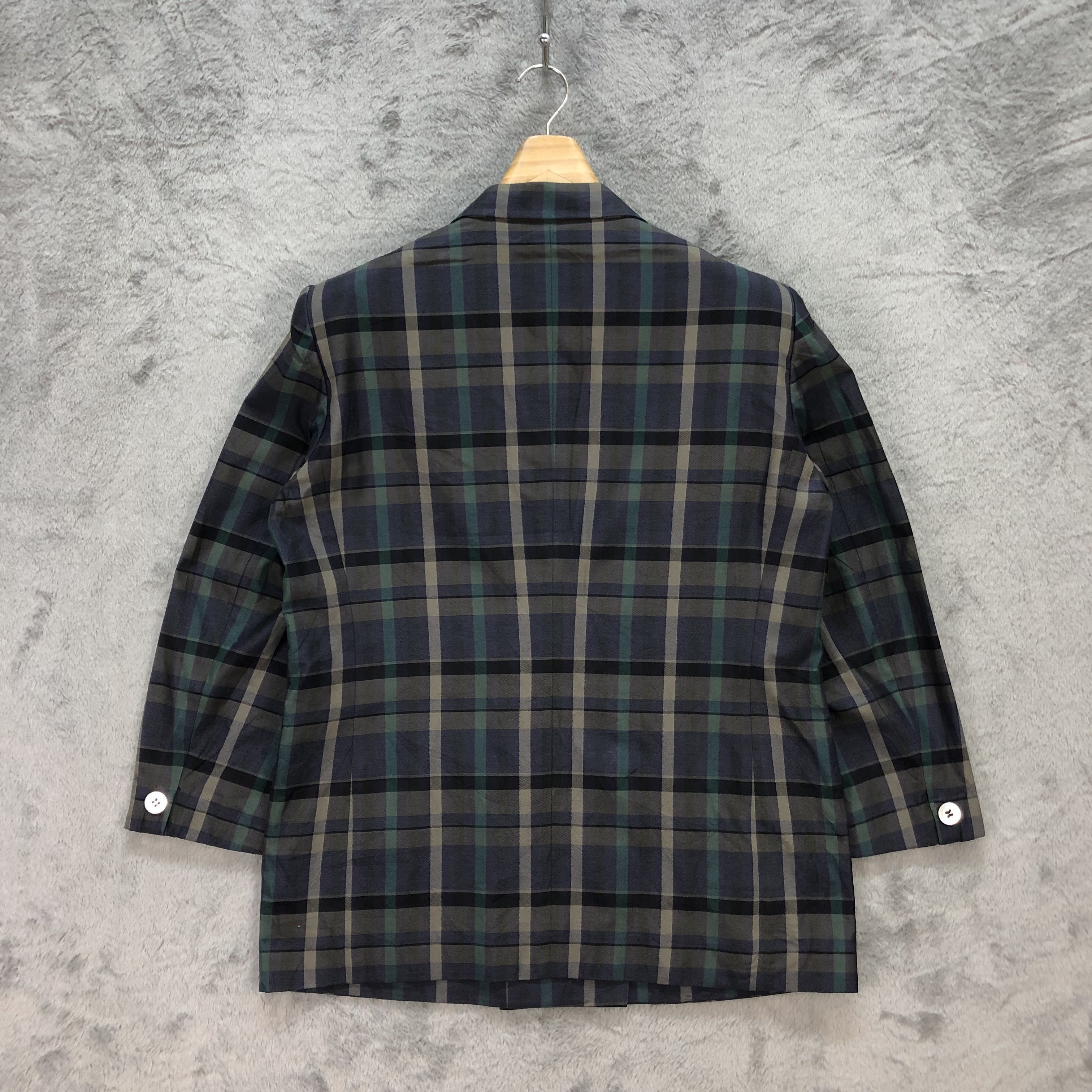 Burberry Vintage Burberrys' Nova Check Suit Jacket / Blazer #1042-42 Size M / US 6-8 / IT 42-44 - 11 Thumbnail