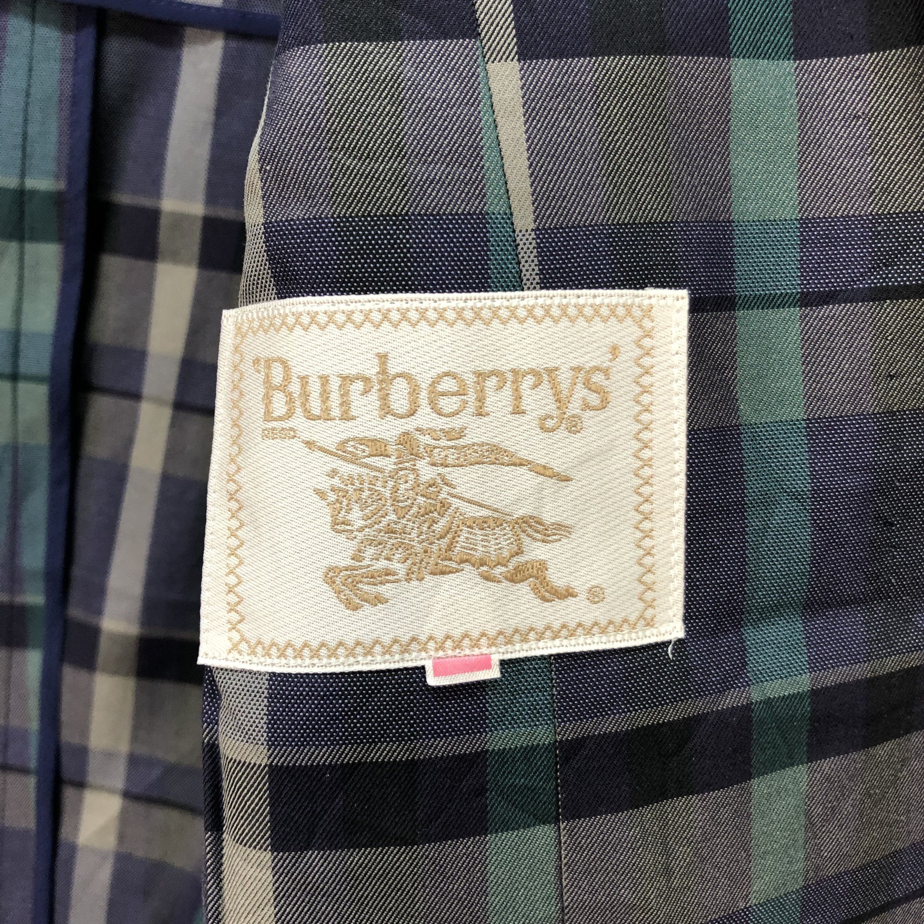 Burberry Vintage Burberrys' Nova Check Suit Jacket / Blazer #1042-42 Size M / US 6-8 / IT 42-44 - 8 Thumbnail