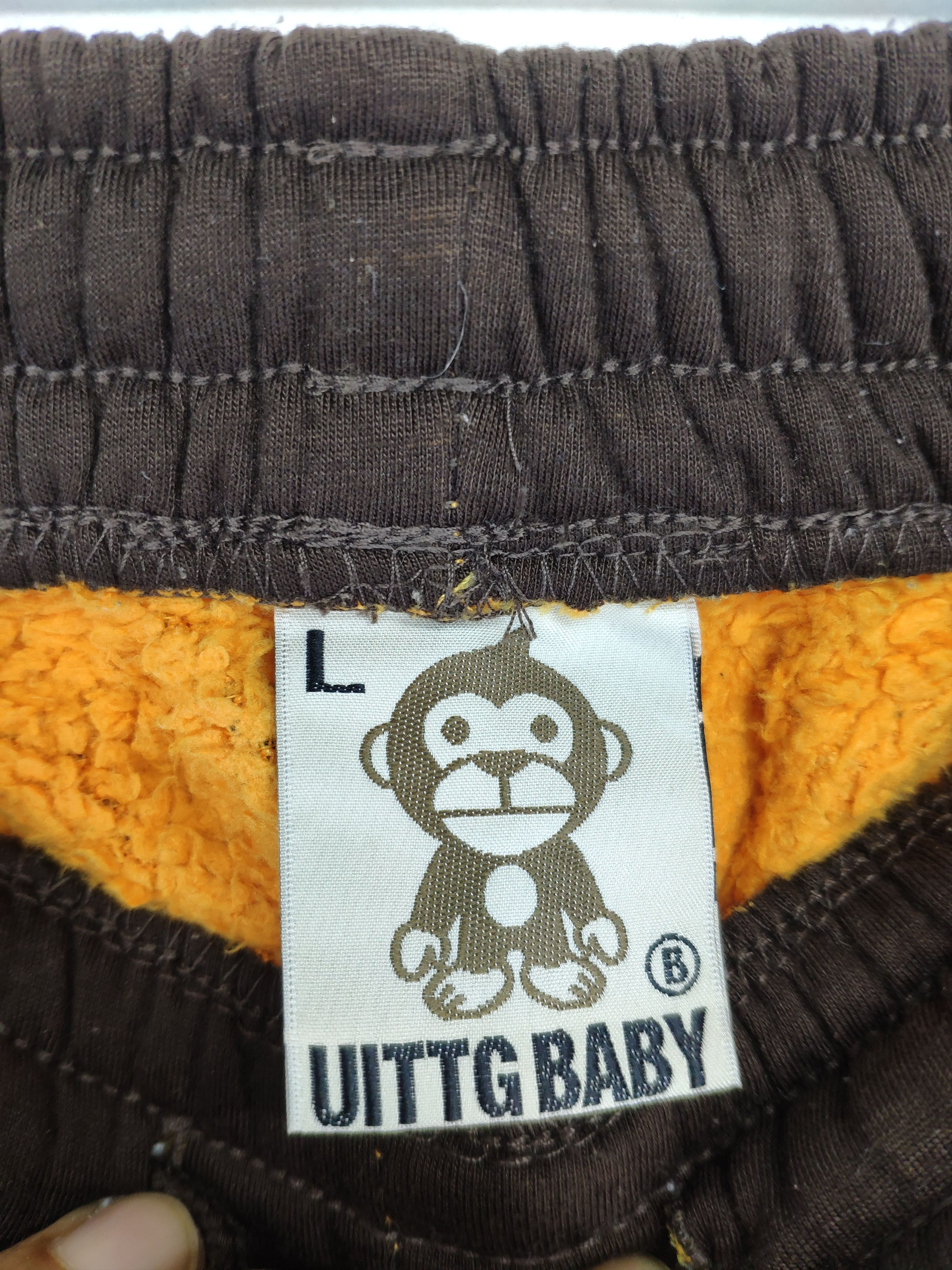 Japanese Brand Vintage Uittg Baby Milo Sweatpants Bape Size US 34 / EU 50 - 8 Thumbnail