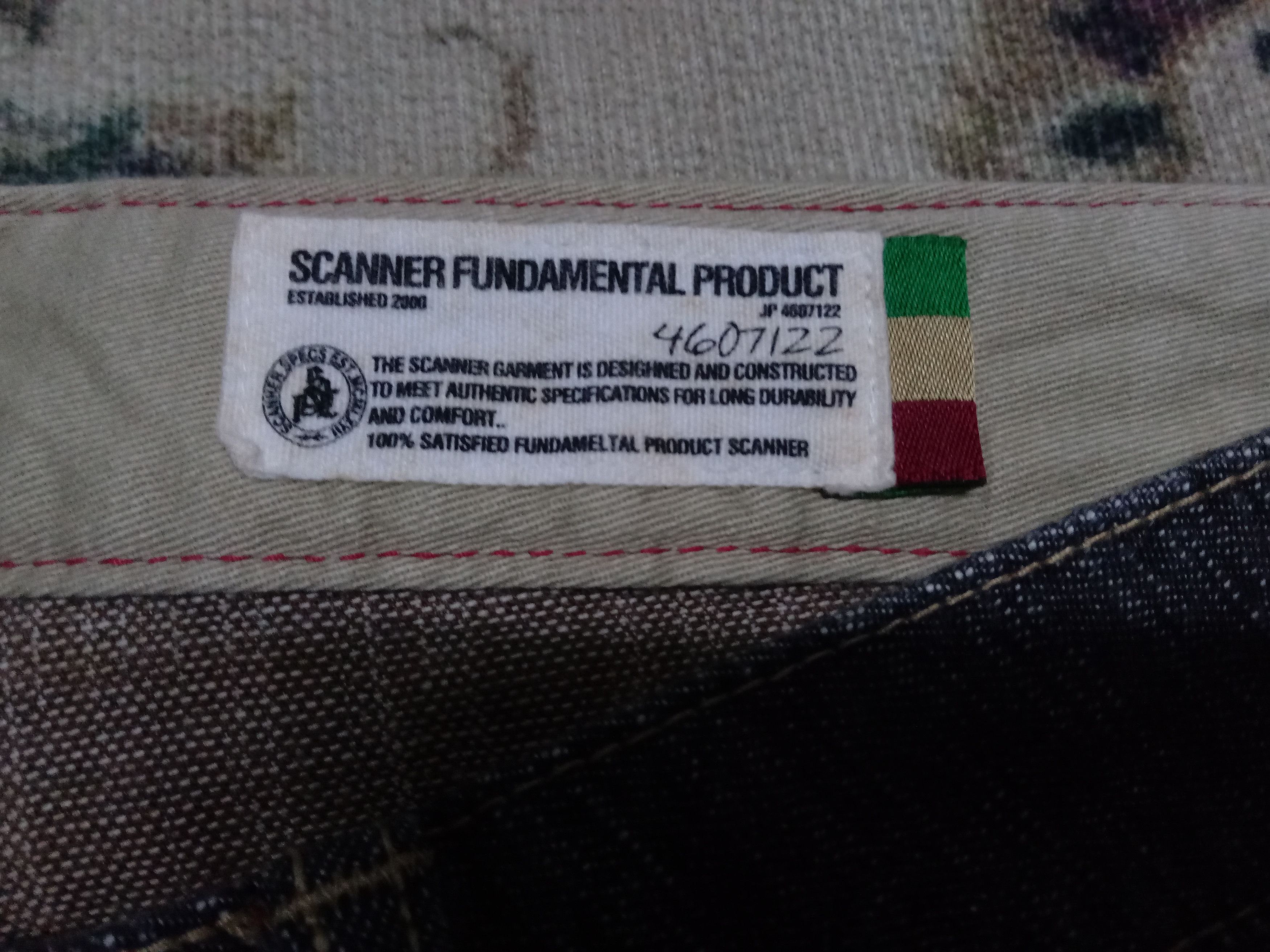 FDMTL Rare FDMTL Scanner denim Kapital Devilock Undercover Size US 32 / EU 48 - 7 Thumbnail