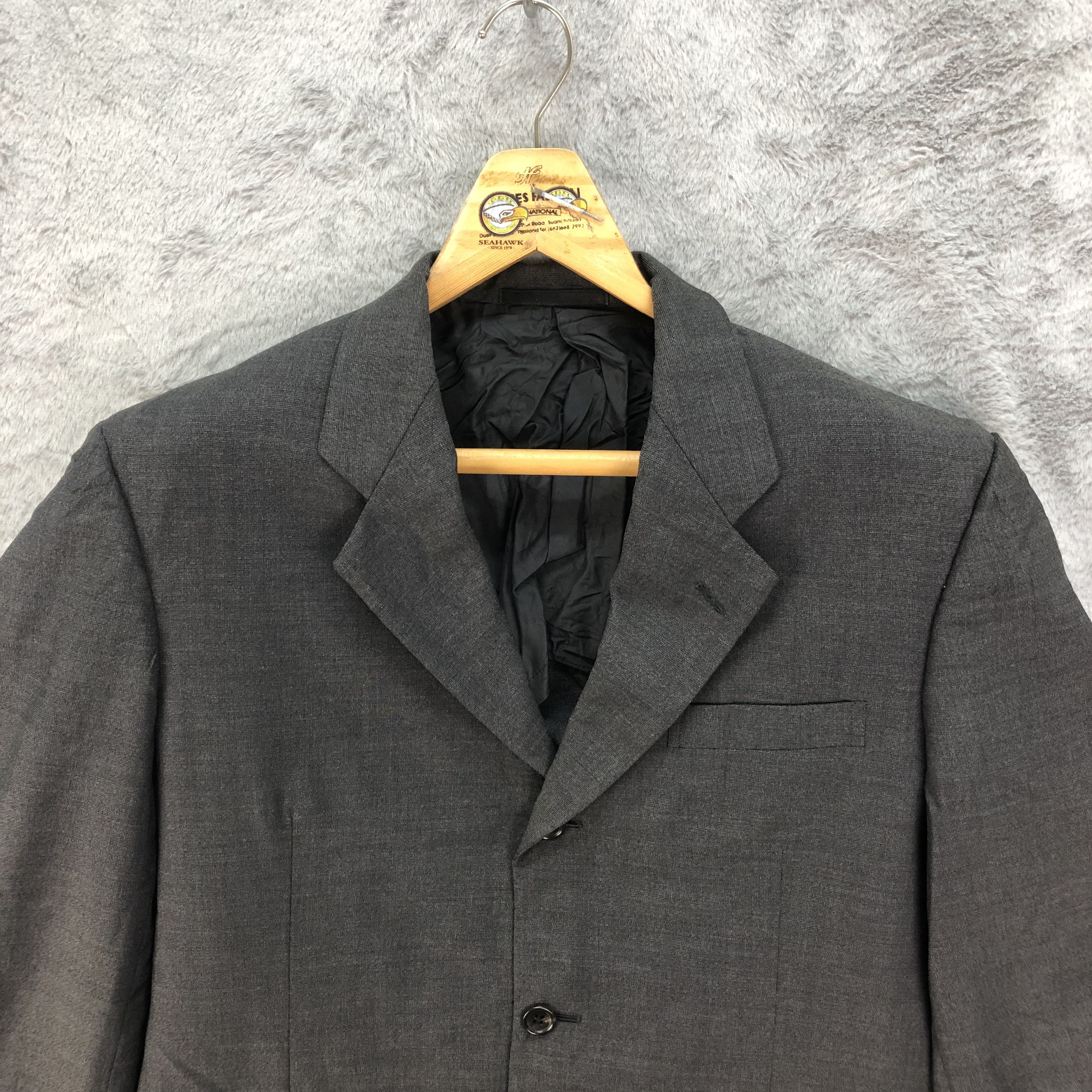 Comme des Garcons Homme Deux CDG Homme Deux AD1997 Wool & Silk Blazers #4701-164 Size US M / EU 48-50 / 2 - 2 Thumbnail