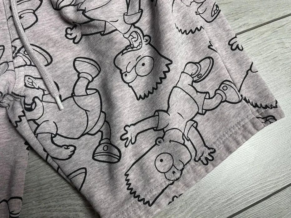 The Simpsons The Simpson shorts cotton anima band tee size Small grey Size US 30 / EU 46 - 2 Thumbnail