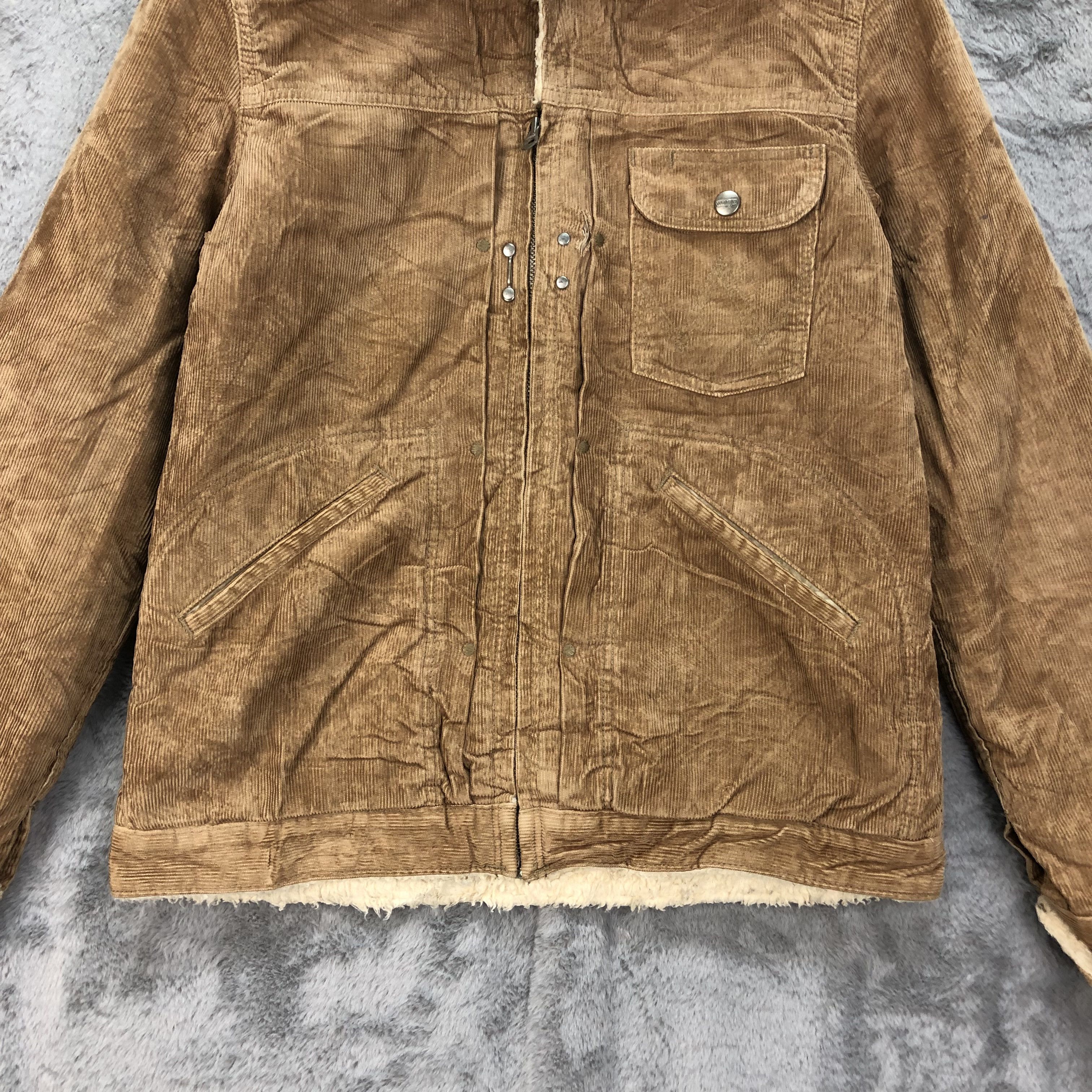 Wrangler Wrangler X Nano Universe Corduroy Shearling Jacket #4635-161 Size US S / EU 44-46 / 1 - 3 Thumbnail