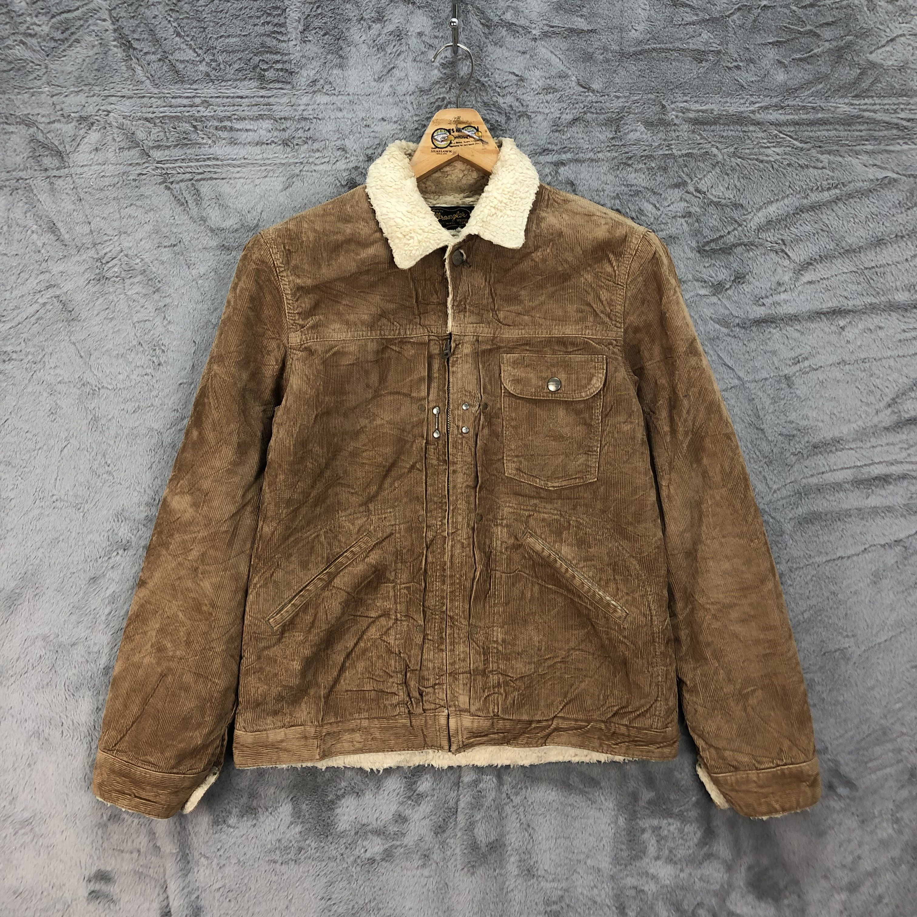 Wrangler Wrangler X Nano Universe Corduroy Shearling Jacket #4635-161 Size US S / EU 44-46 / 1 - 1 Thumbnail