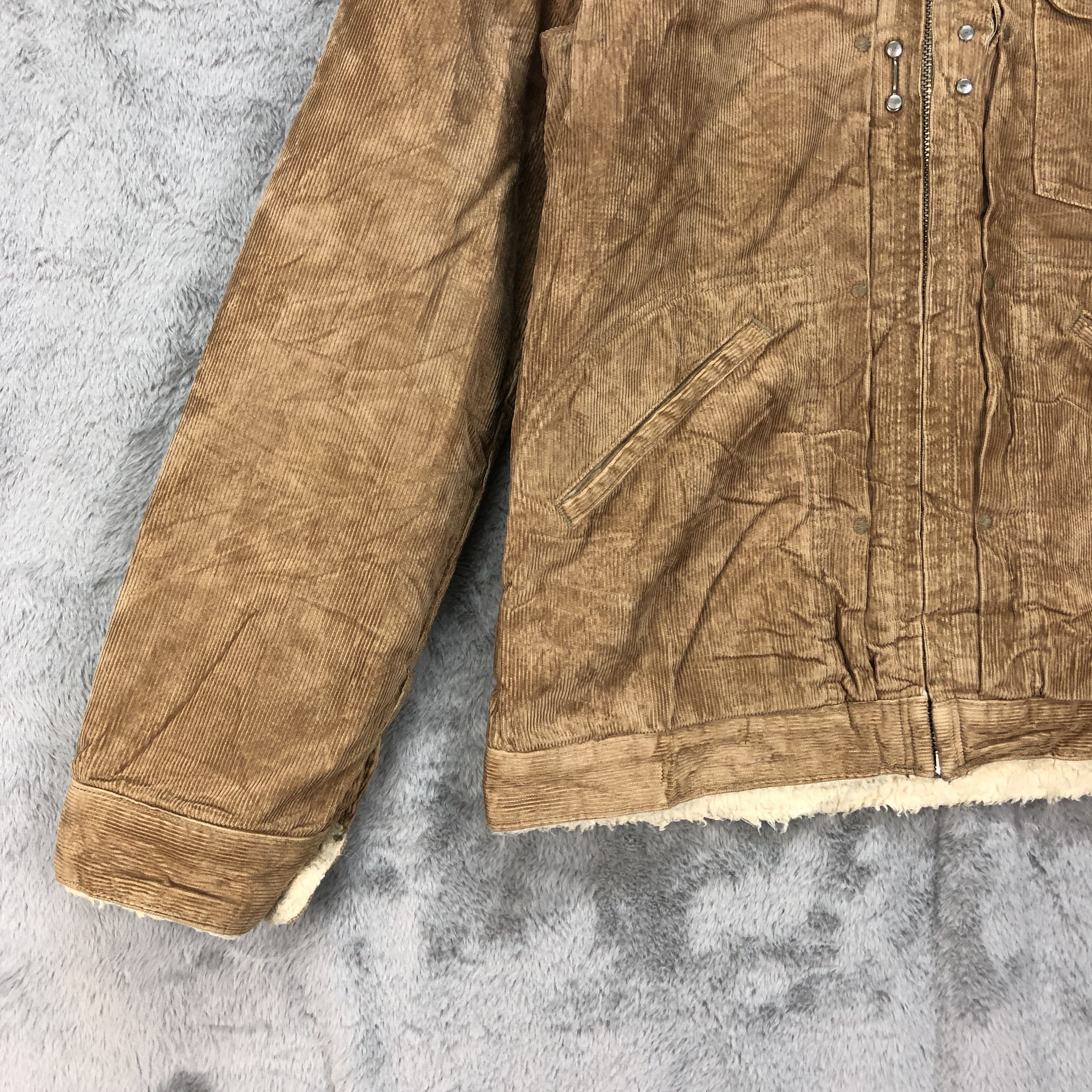 Wrangler Wrangler X Nano Universe Corduroy Shearling Jacket #4635-161 Size US S / EU 44-46 / 1 - 4 Thumbnail
