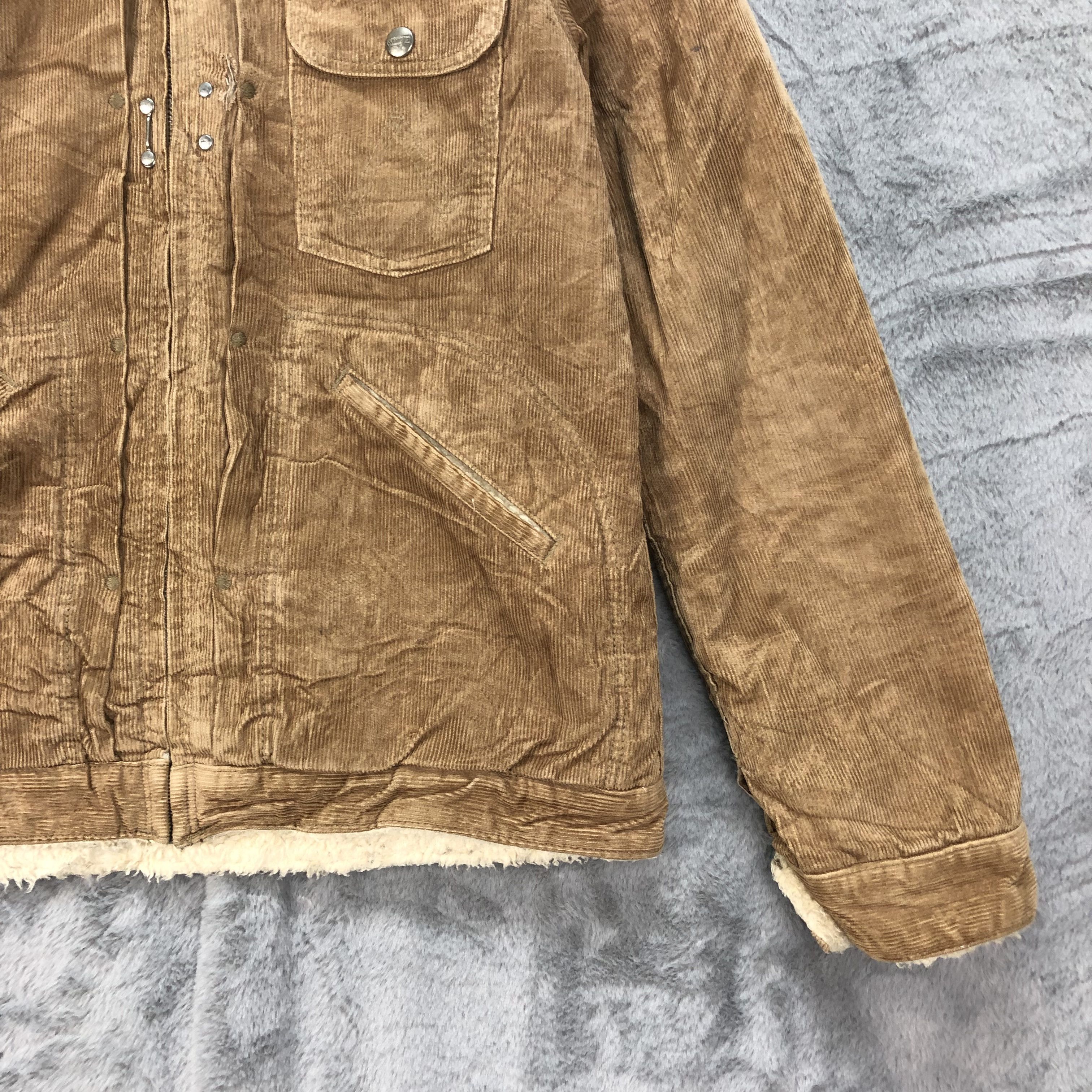 Wrangler Wrangler X Nano Universe Corduroy Shearling Jacket #4635-161 Size US S / EU 44-46 / 1 - 5 Thumbnail