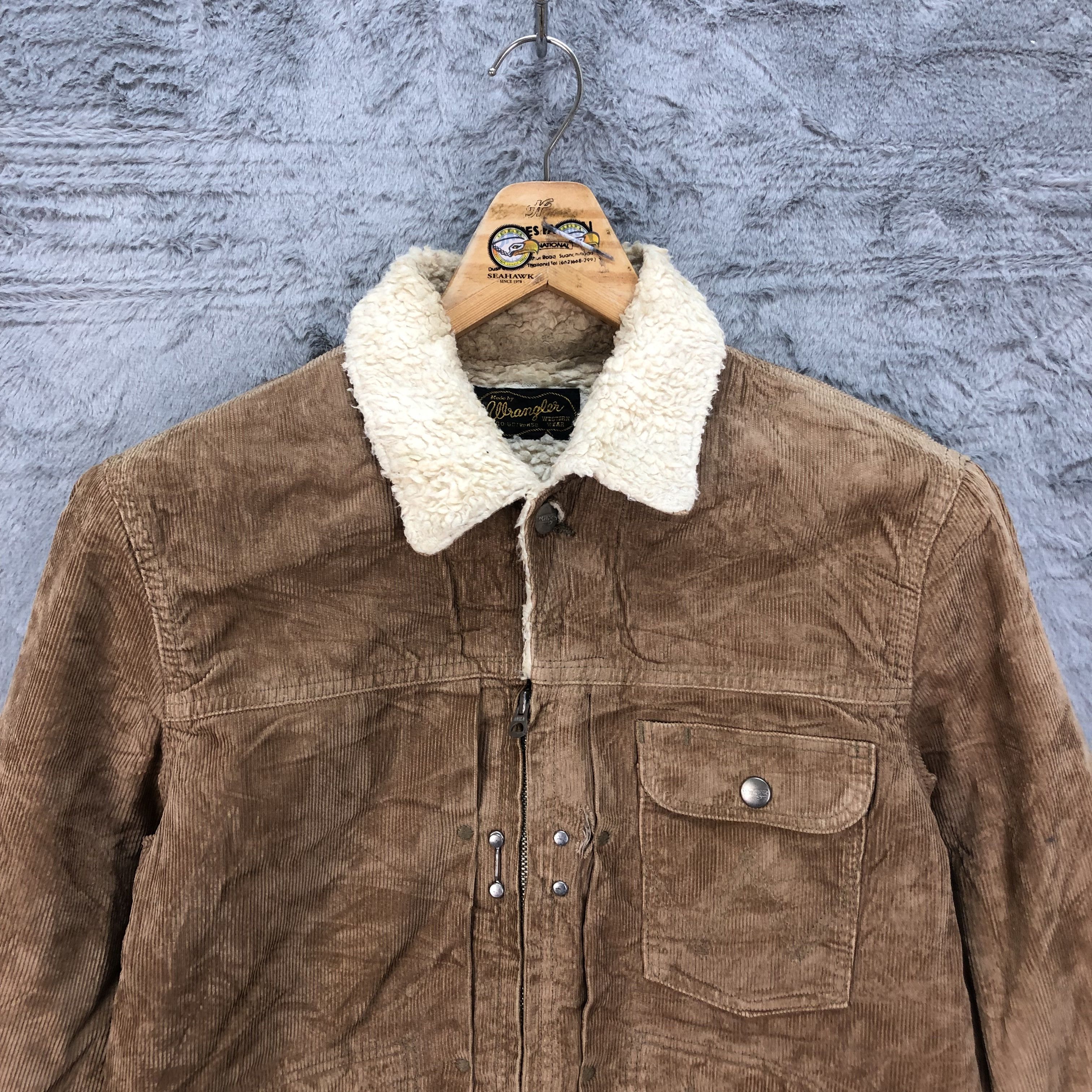 Wrangler Wrangler X Nano Universe Corduroy Shearling Jacket #4635-161 Size US S / EU 44-46 / 1 - 2 Thumbnail
