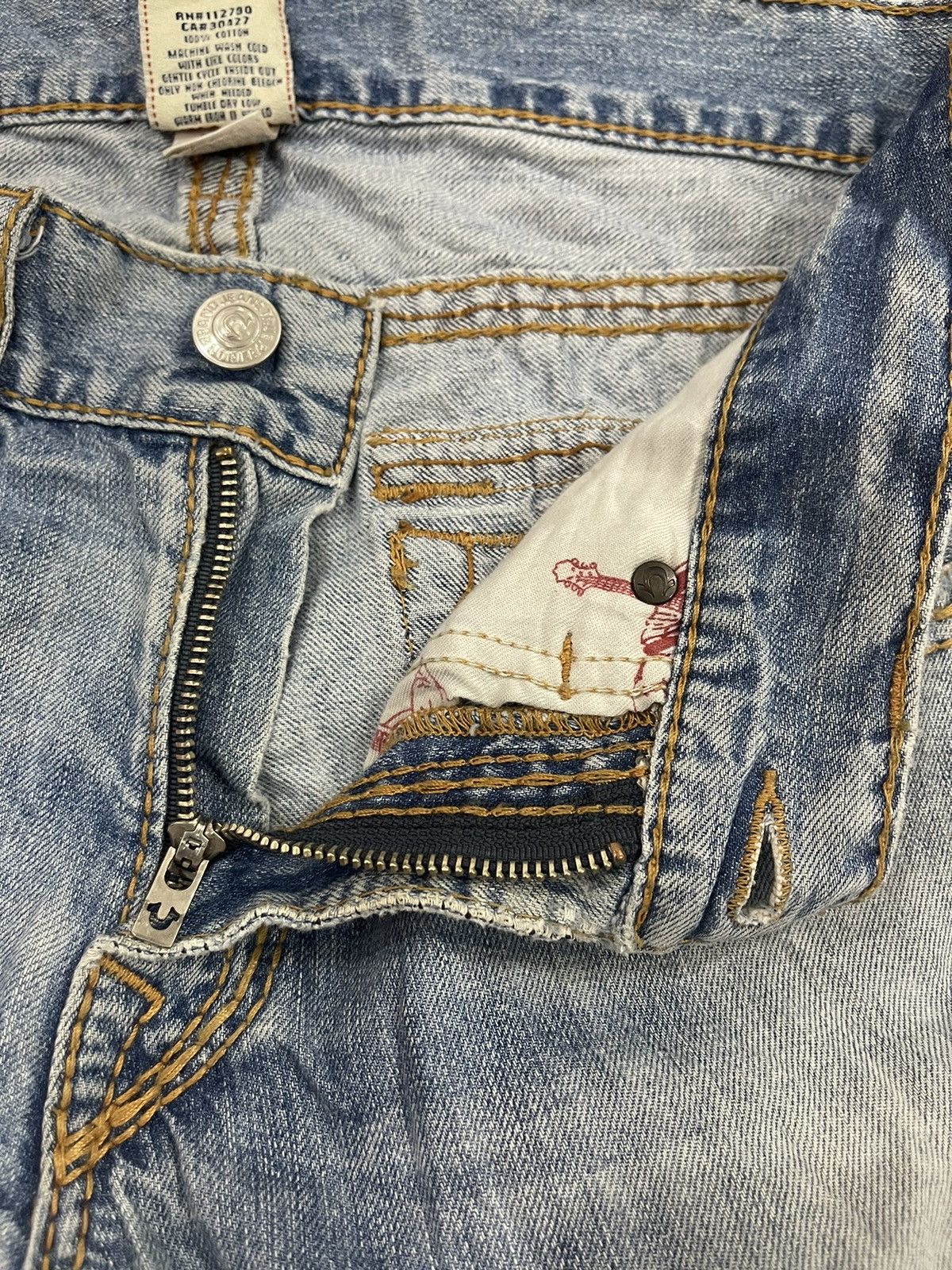 True Religion × Vintage Rare Distressed True Religion Flared Jeans Size 33 BOOT CUT Size US 33 - 4 Thumbnail