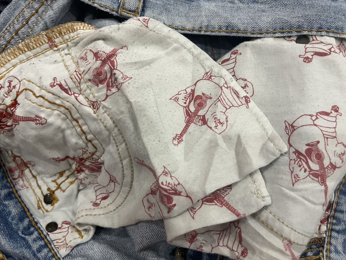 True Religion × Vintage Rare Distressed True Religion Flared Jeans Size 33 BOOT CUT Size US 33 - 5 Thumbnail