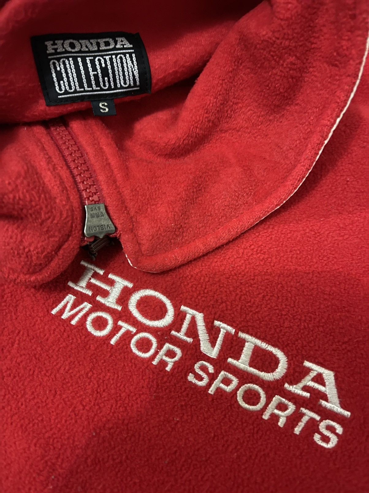 Honda Vintage Honda Motorsports Fleece Jacket Size US S / EU 44-46 / 1 - 5 Thumbnail