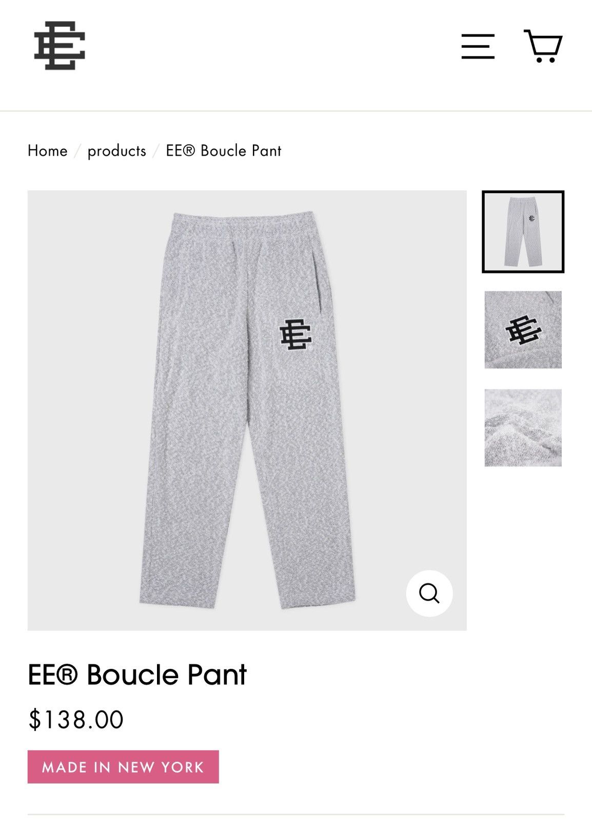 Eric Emanuel NEW Eric Emanuel Boucle Pant Medium Size US 32 / EU 48 - 6 Thumbnail