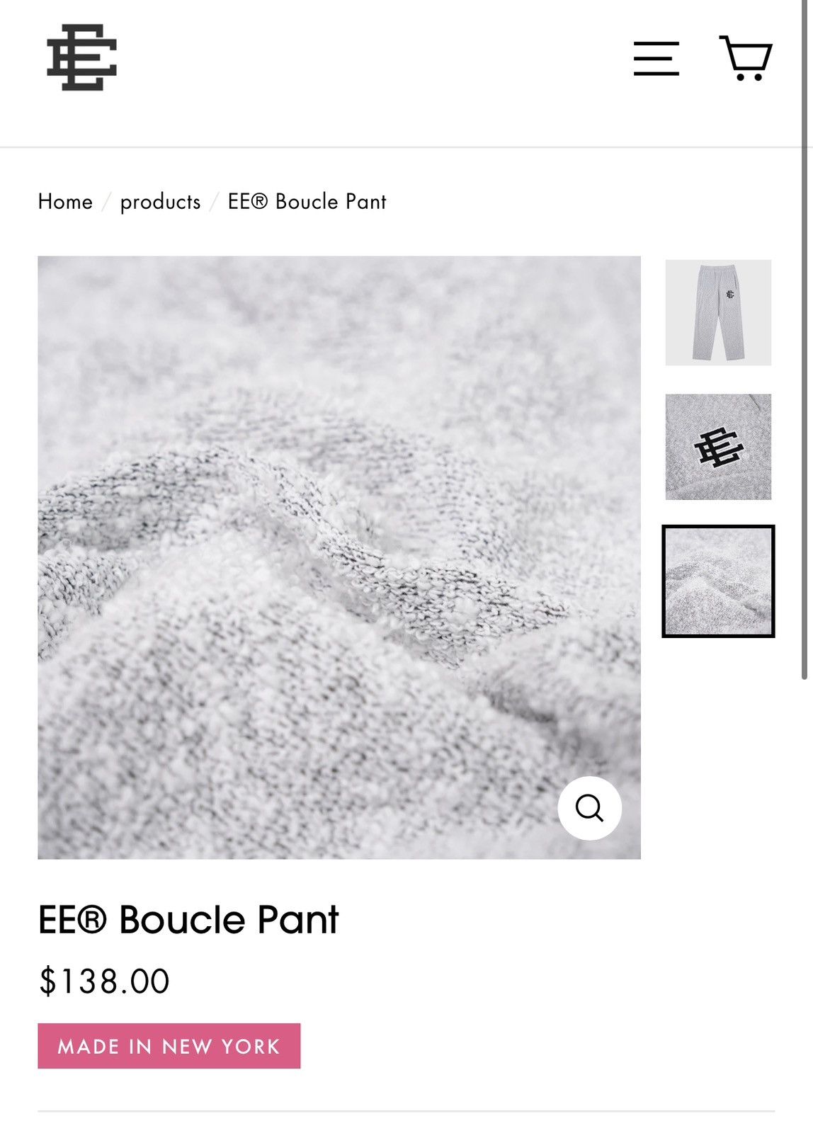 Eric Emanuel NEW Eric Emanuel Boucle Pant Medium Size US 32 / EU 48 - 8 Thumbnail