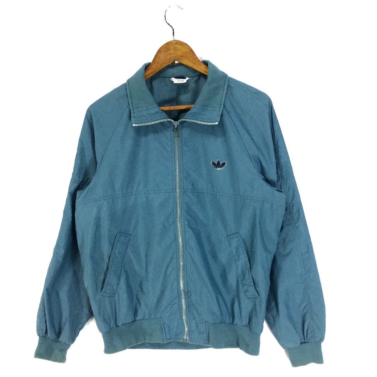 Adidas × Vintage Vintage Adidas windbreaker Size US M / EU 48-50 / 2 - 1 Thumbnail