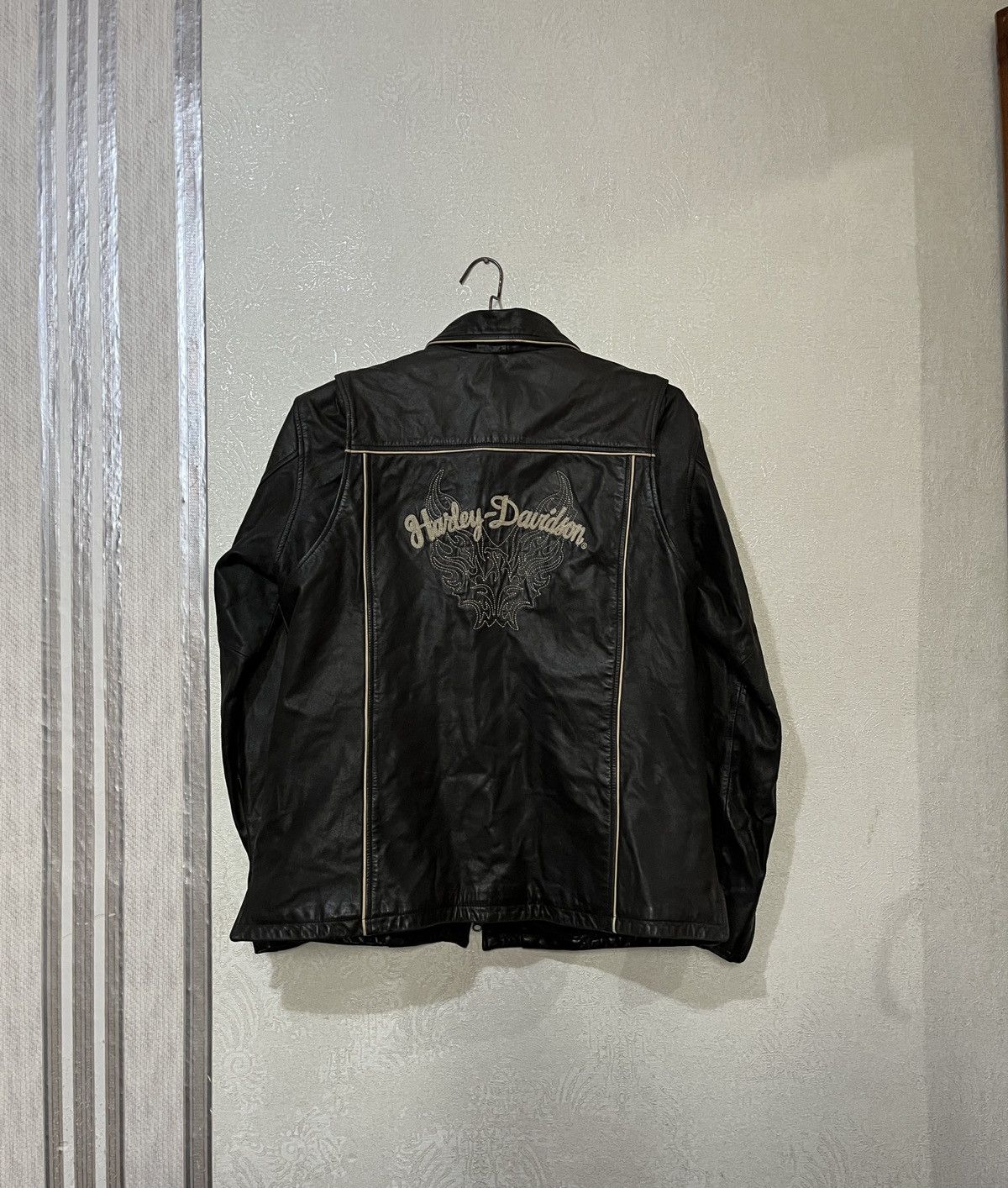 Harley Davidson Genuine Leather Jacket Vintage