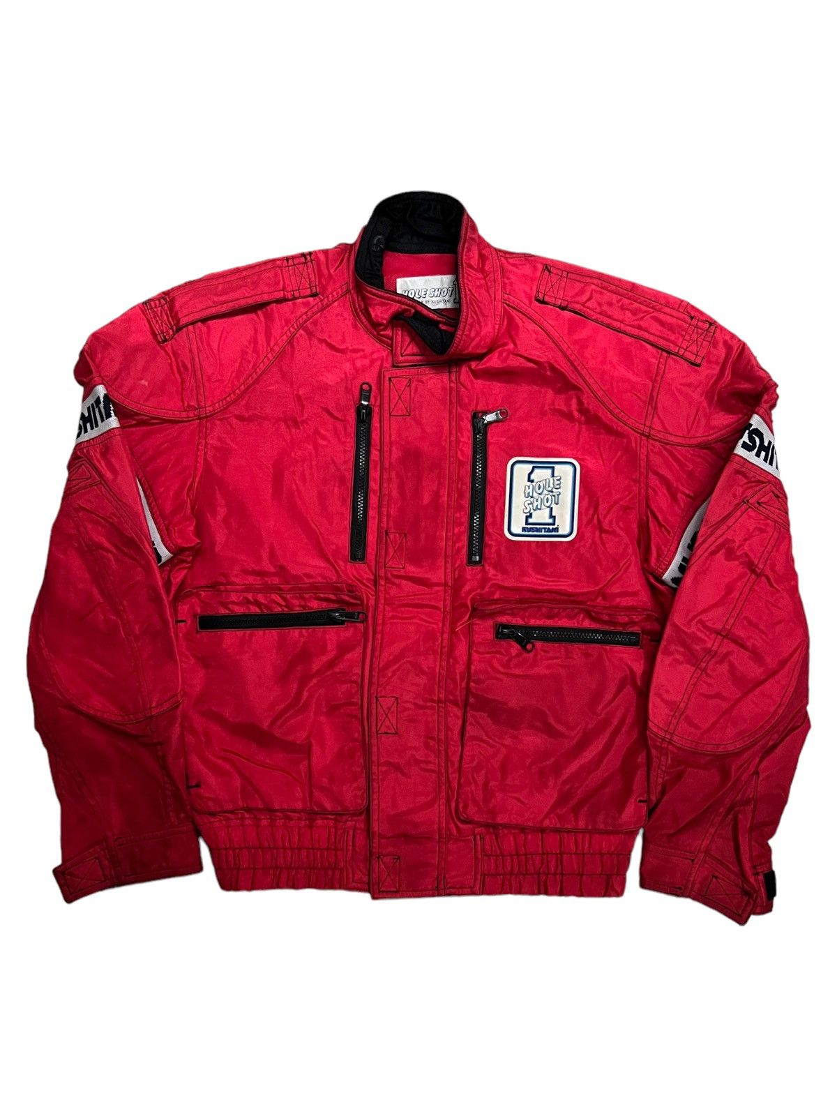Japanese Brand VERY RARE VINTAGE JACKET KUSHITANI HOLE SHOT Size US M / EU 48-50 / 2 - 1 Thumbnail
