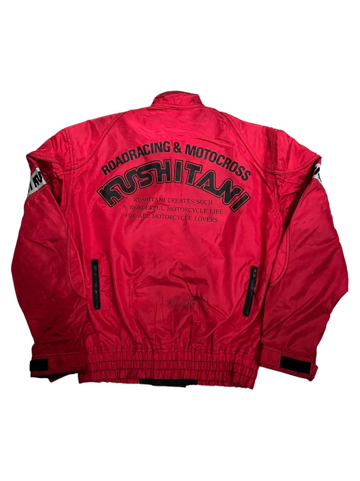 Japanese Brand VERY RARE VINTAGE JACKET KUSHITANI HOLE SHOT Size US M / EU 48-50 / 2 - 2 Thumbnail