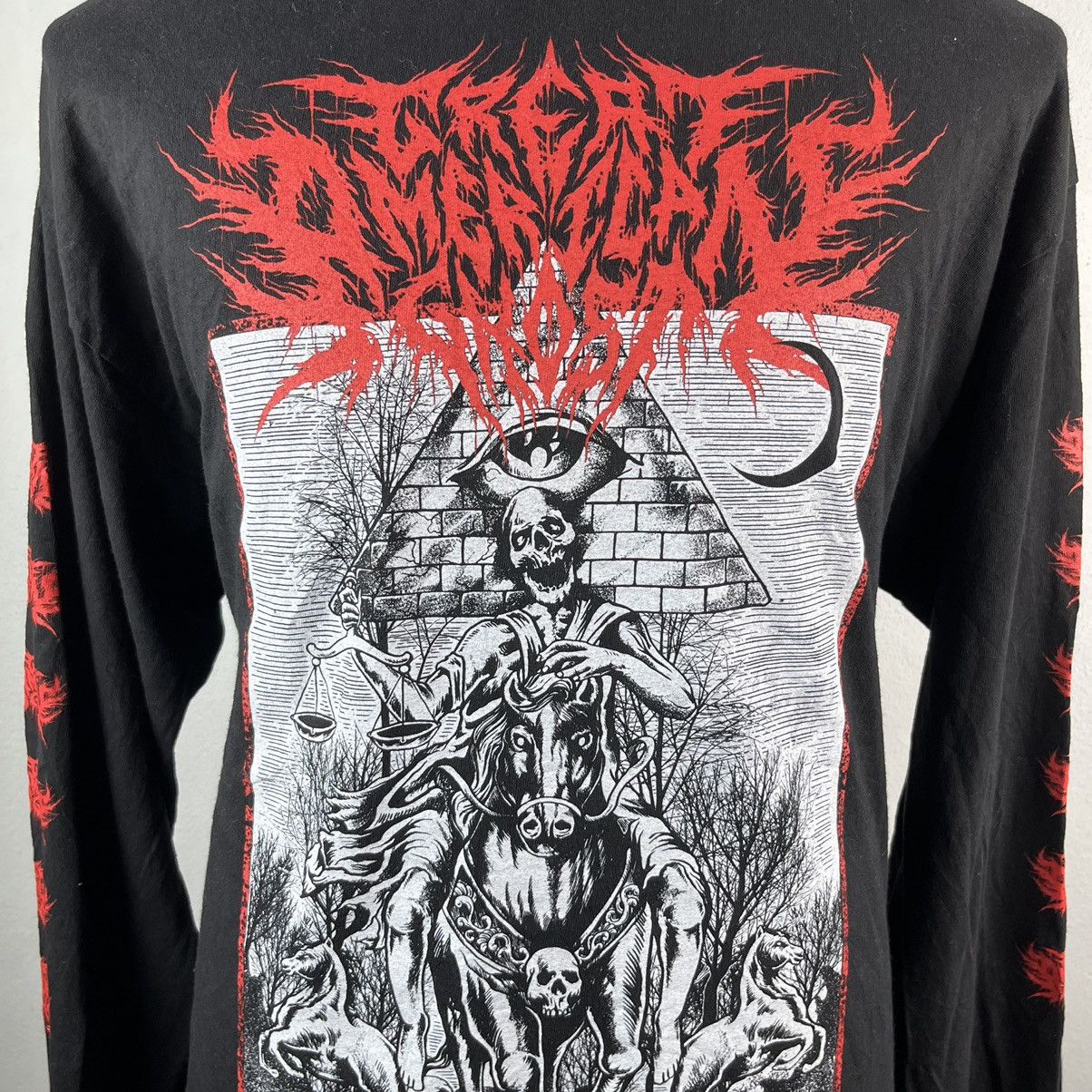 Band Tees Great american ghost tee Size US XL / EU 56 / 4 - 2 Thumbnail