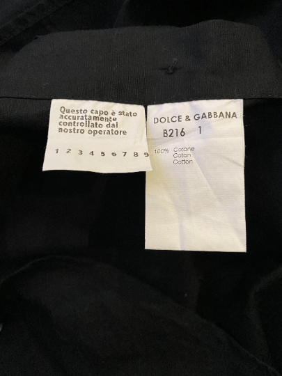 Dolce & Gabbana VINTAGE DOLCE & GABBANA OXFORD LONG SLEEVE Size US M / EU 48-50 / 2 - 4 Thumbnail