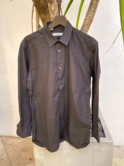 Dolce & Gabbana VINTAGE DOLCE & GABBANA OXFORD LONG SLEEVE Size US M / EU 48-50 / 2 - 1 Thumbnail