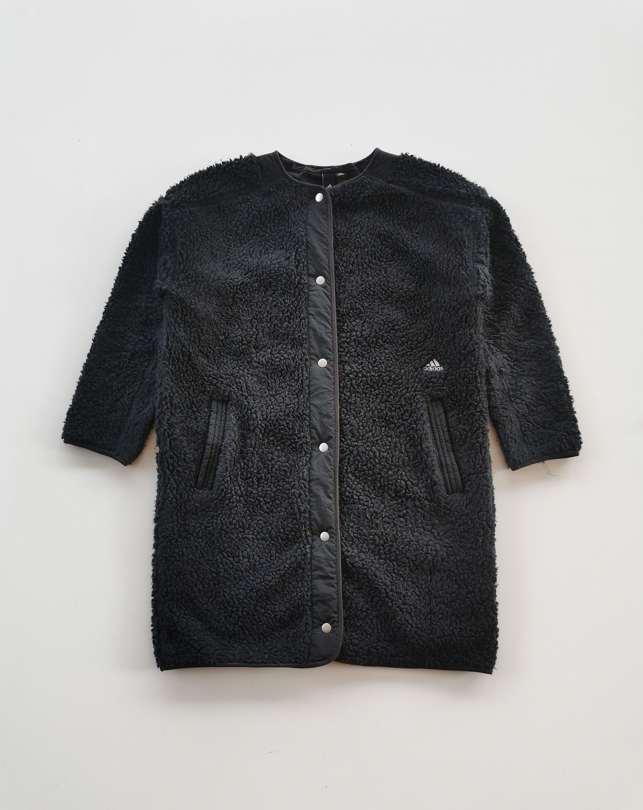 Sports Specialties Adidas Originals Sherpa Long Jackets Size M / US 6-8 / IT 42-44 - 3 Thumbnail